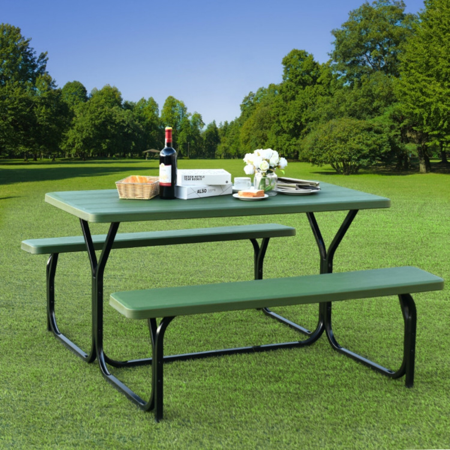 Mondawe MO-WFOP3499LS Picnic-Tables - View #2