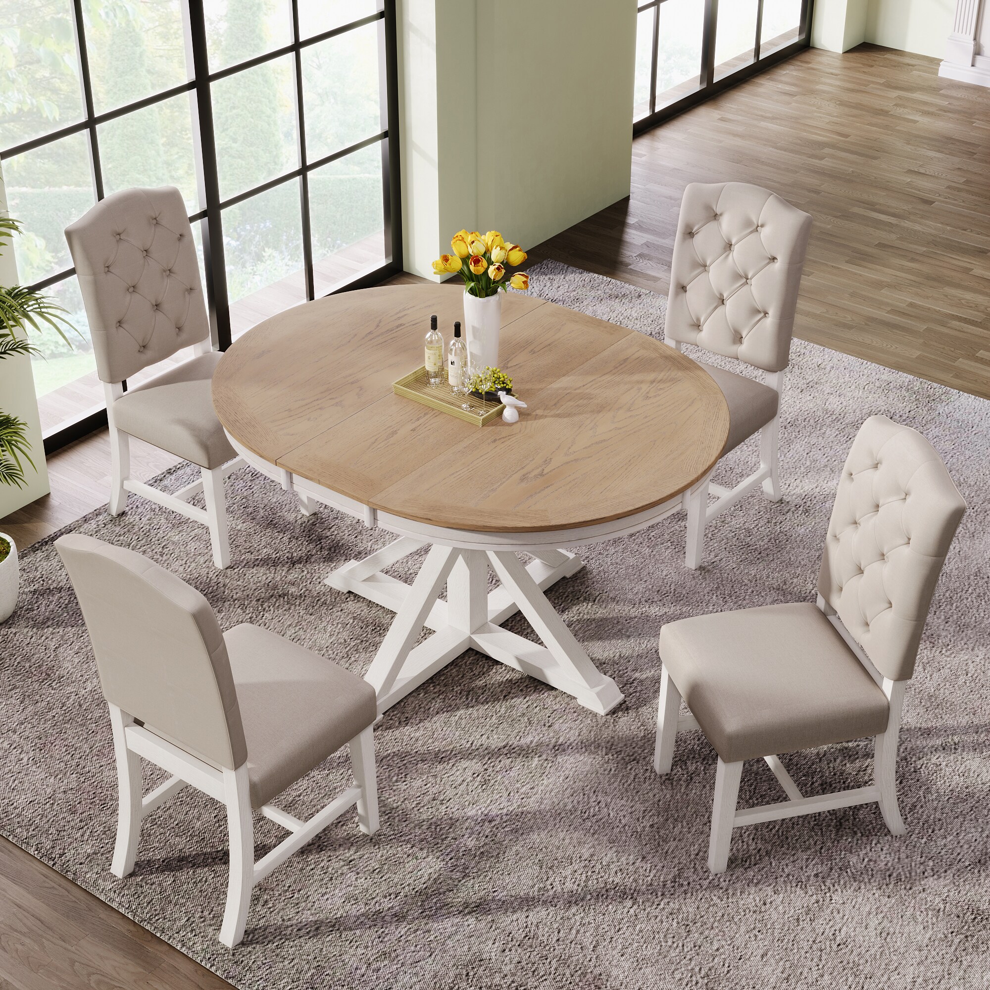SINOFURN SYA330079WT Dining-Sets - View #7