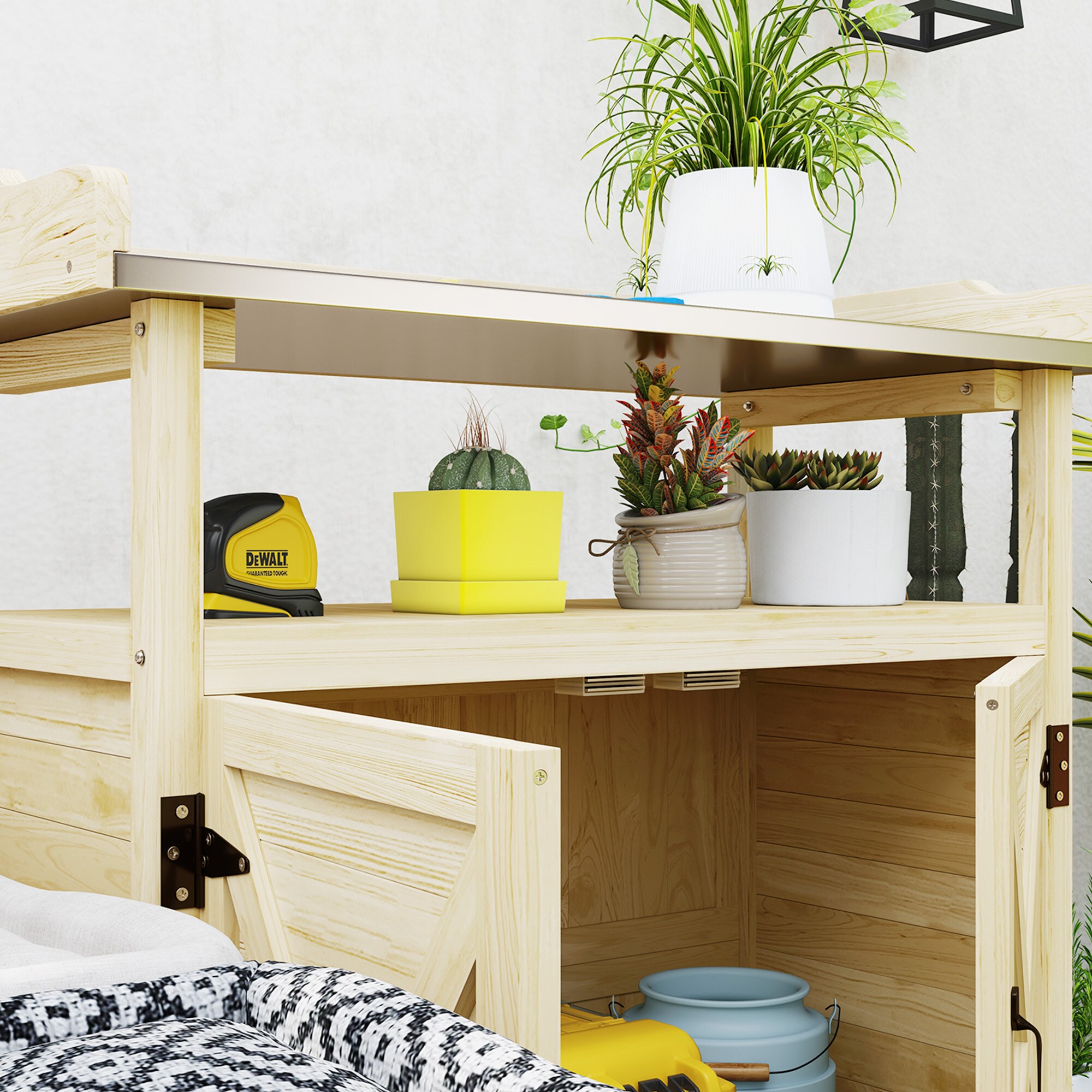 Outsunny 845-940V00ND Potting-Benches - View #7