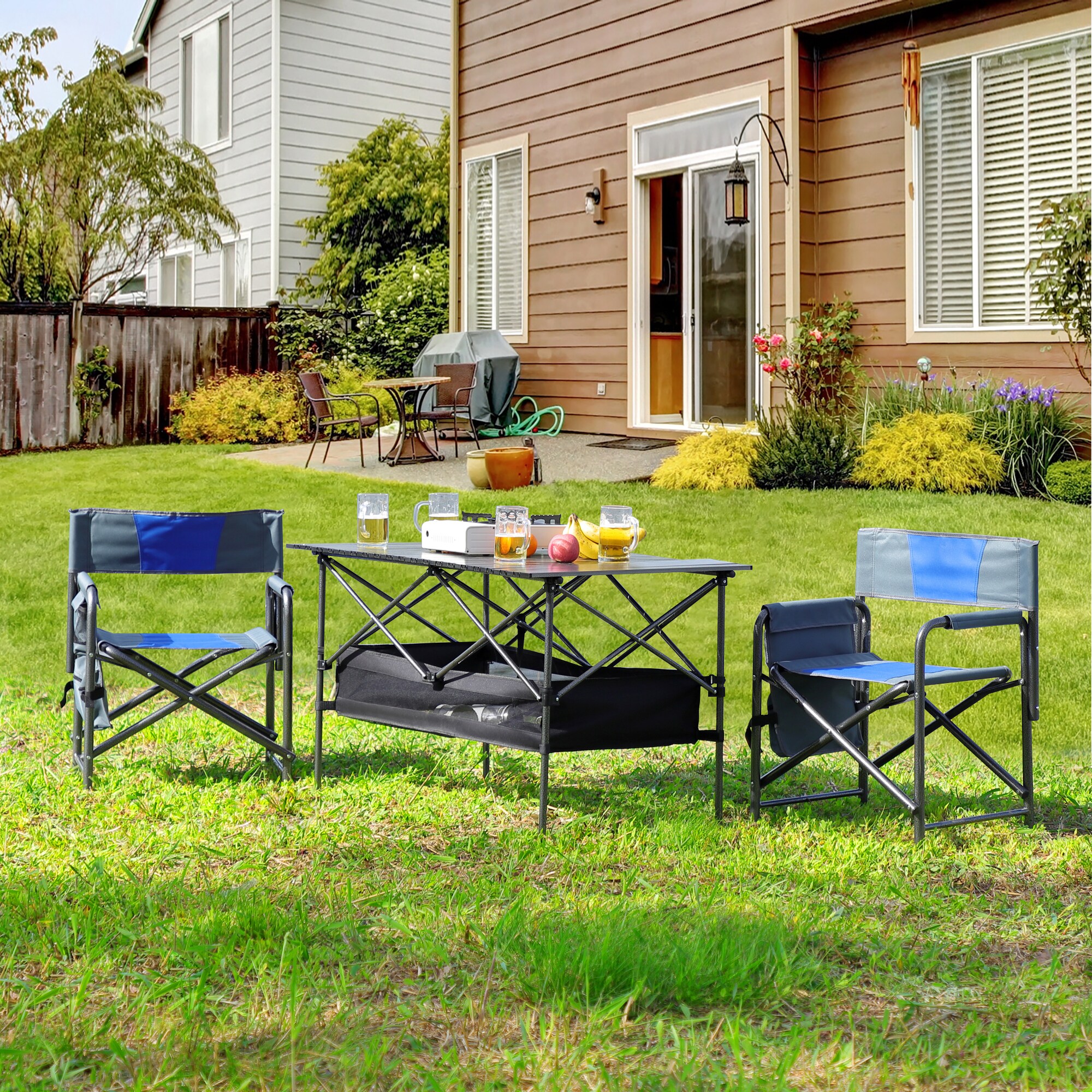LIVIZA GGJCP004GY2-T1 Beach-Camping-Chairs - View #3