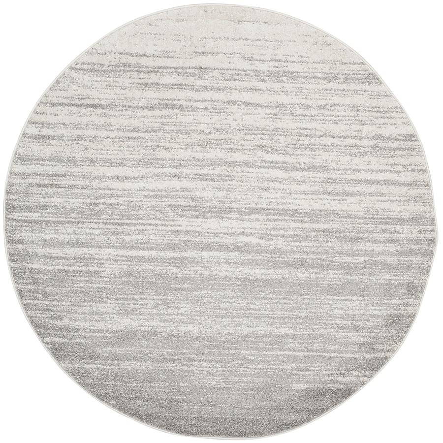 Safavieh Adirondack Sasha 4 x 6 Ivory/Silver Indoor Ombre Industrial Area Rug Safavieh Adirondack Sasha 4 x 6 Ivory/Silver Indoor Ombre Industrial Area Rug
