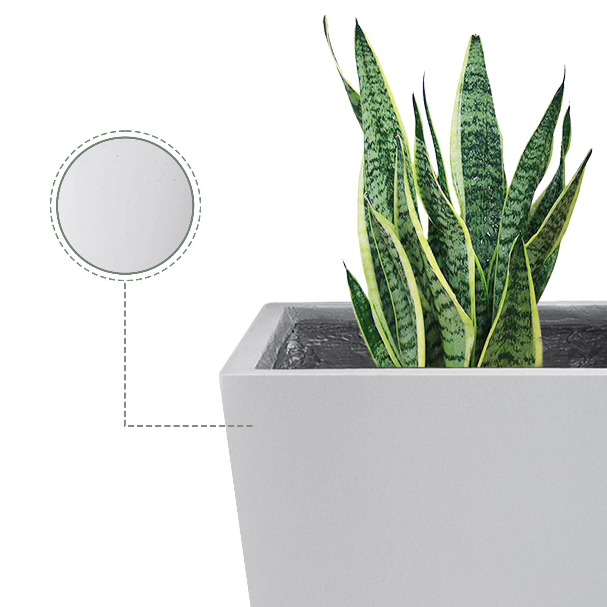 PLANTARA PA1517S3-8011 Planter-Window-Box - View #7
