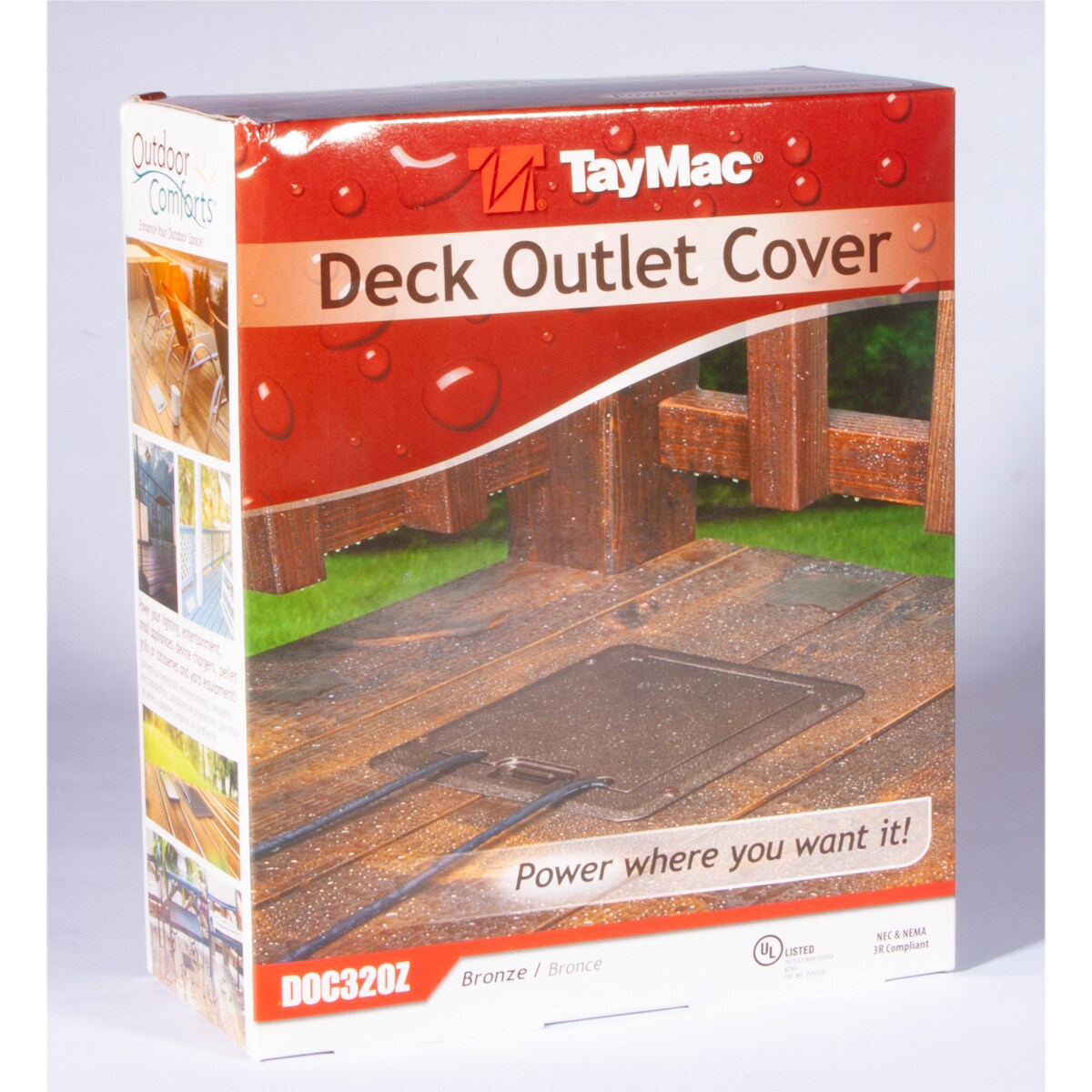 Hubbell DOC320Z Receptacle-Covers - View #6