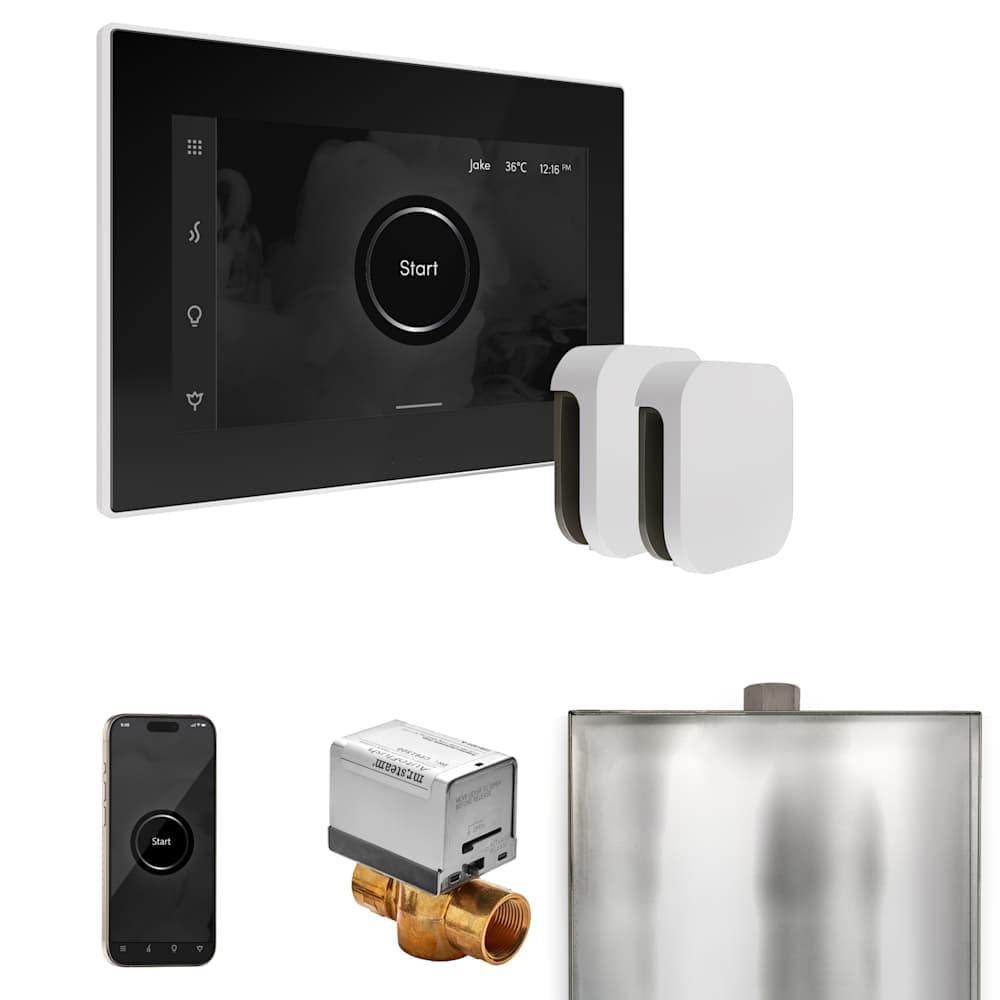 Mr Steam  BXX Xbutler Max Package Steam Shower Control Package with Isteamx Control and Steamhead