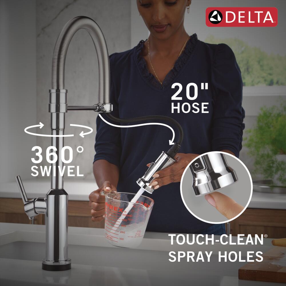 Delta 9685TL-PR-DST Kitchen-Faucets - View #9
