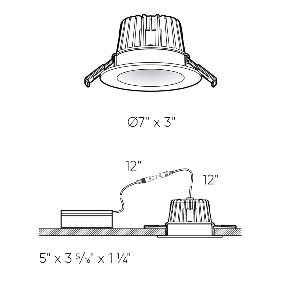 DALS Lighting RGR6-3K-SN Led-Retrofit-Downlight - View #3
