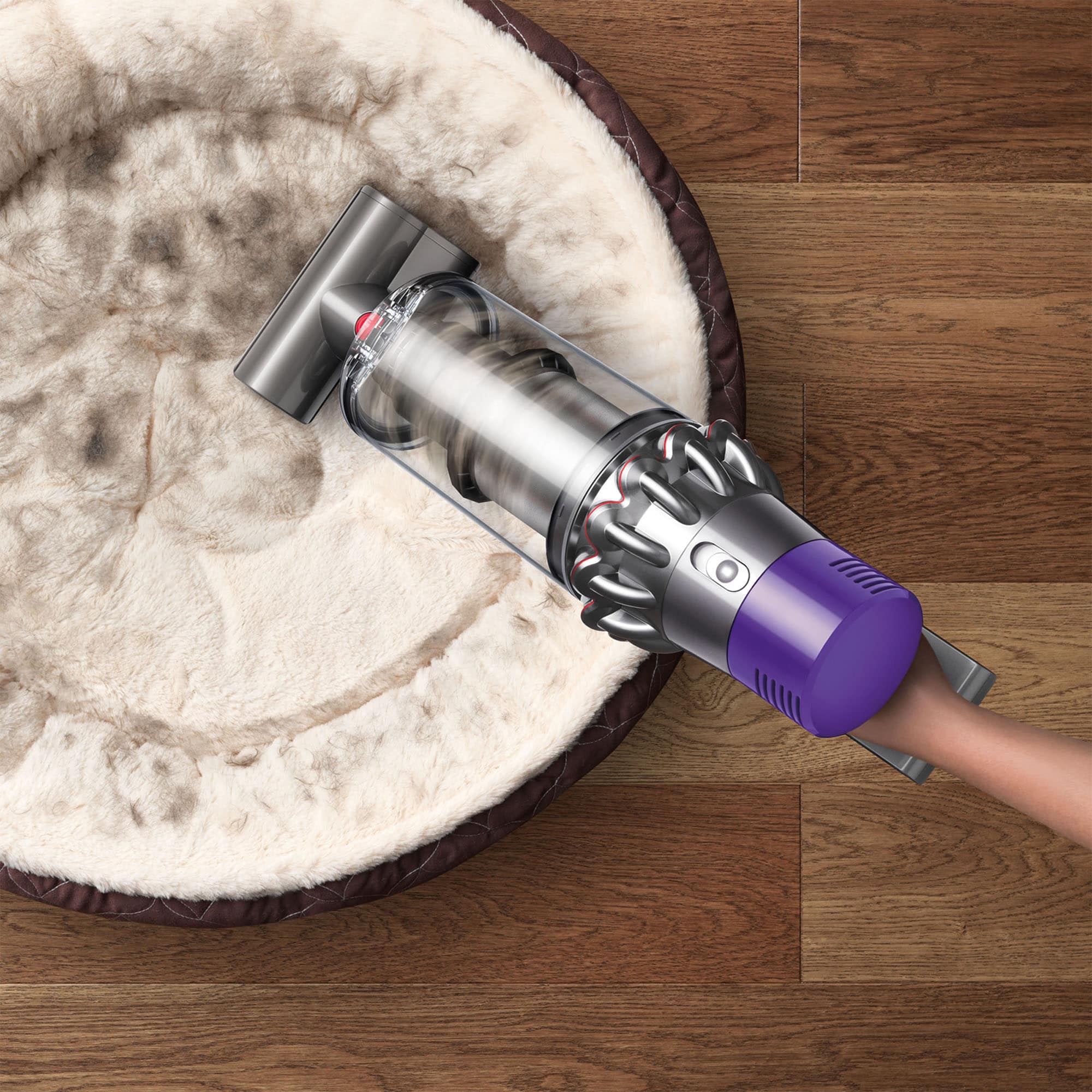 Dyson Cyclone V10 Animal Cordless Stick Vacuum Cleaner, Whole Machine  Filtration, Wall Mounted, Up to 60 Min Runtime, Rechargeable Battery,  2-Year
