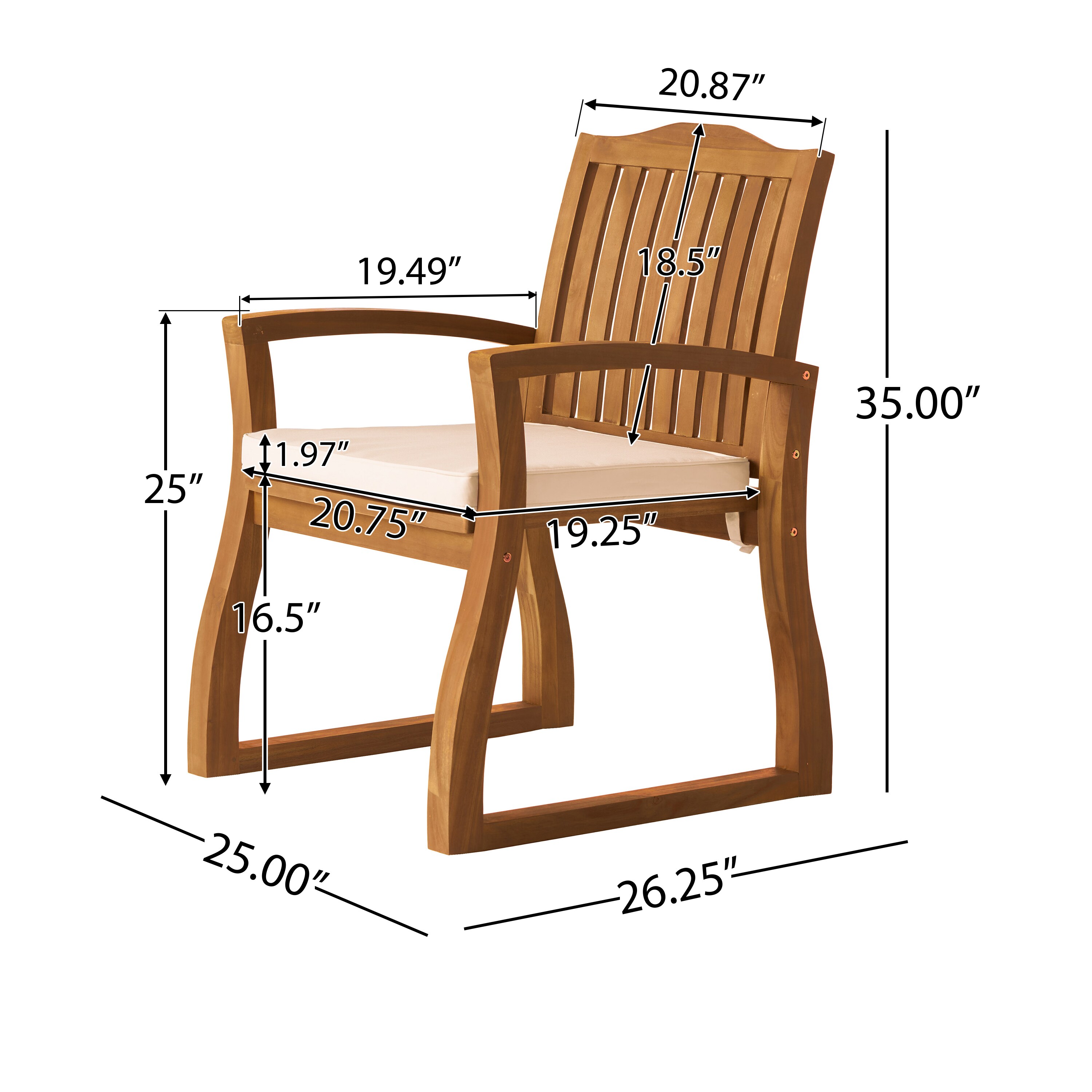 LUXEYARD DS-Y-YC-1084 Patio-Chairs - View #6