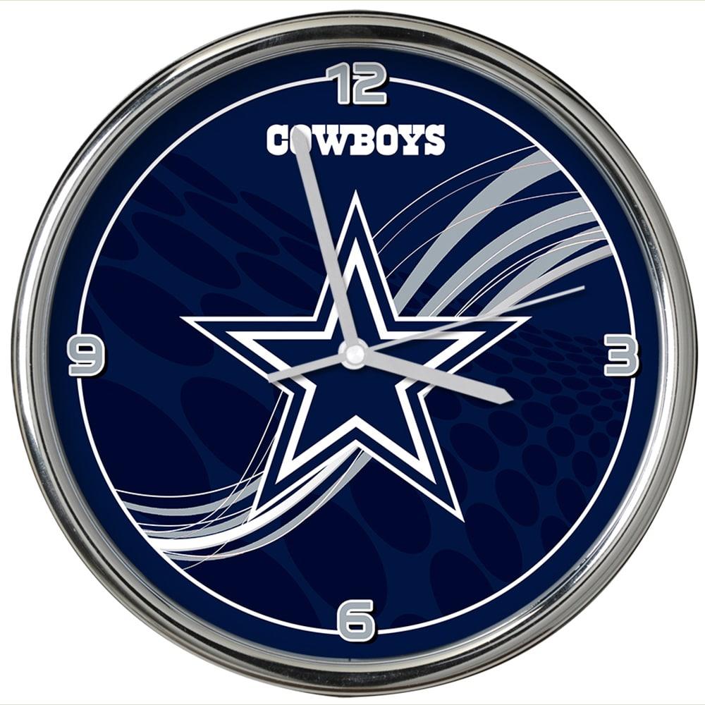 Quality Dallas Cowboys Alarm Desk Clock 3.75" Room Decor E132 Nice for Gifts A 