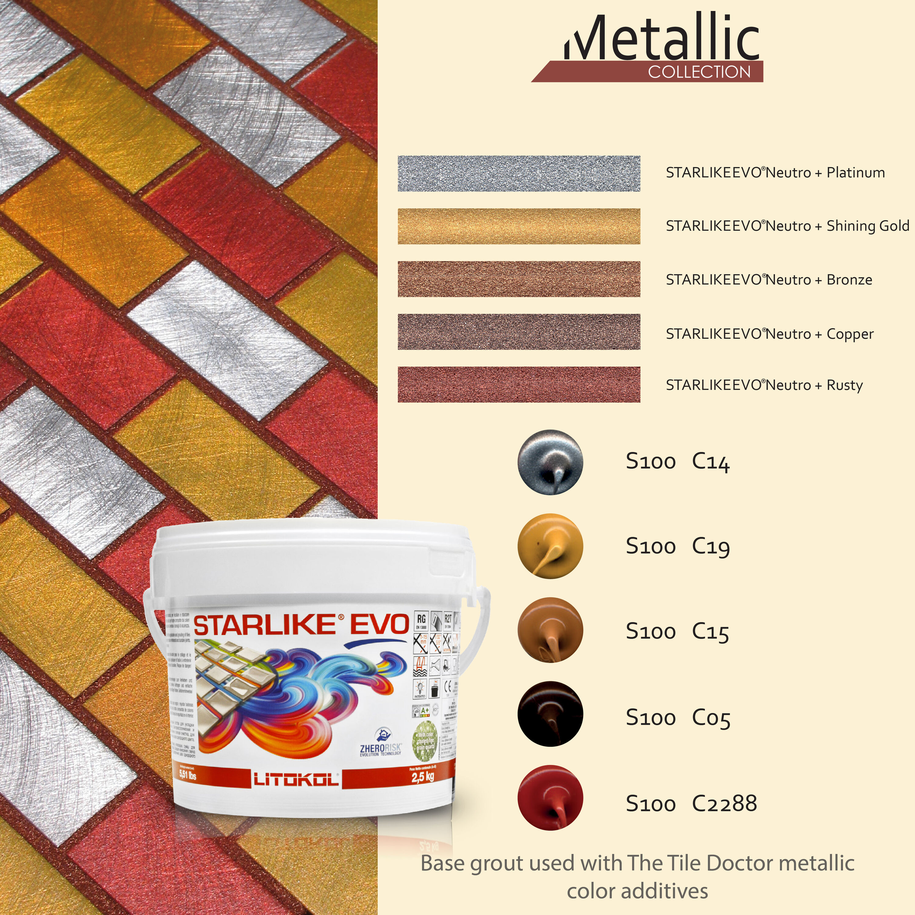 The Tile Doctor 113 2.5KG-5.5LB Grout-Tile - View #2