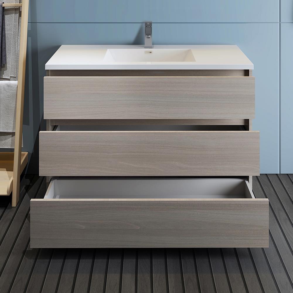 Fresca FCB9348MGO-I Bath-Vanity-Combo - View #5