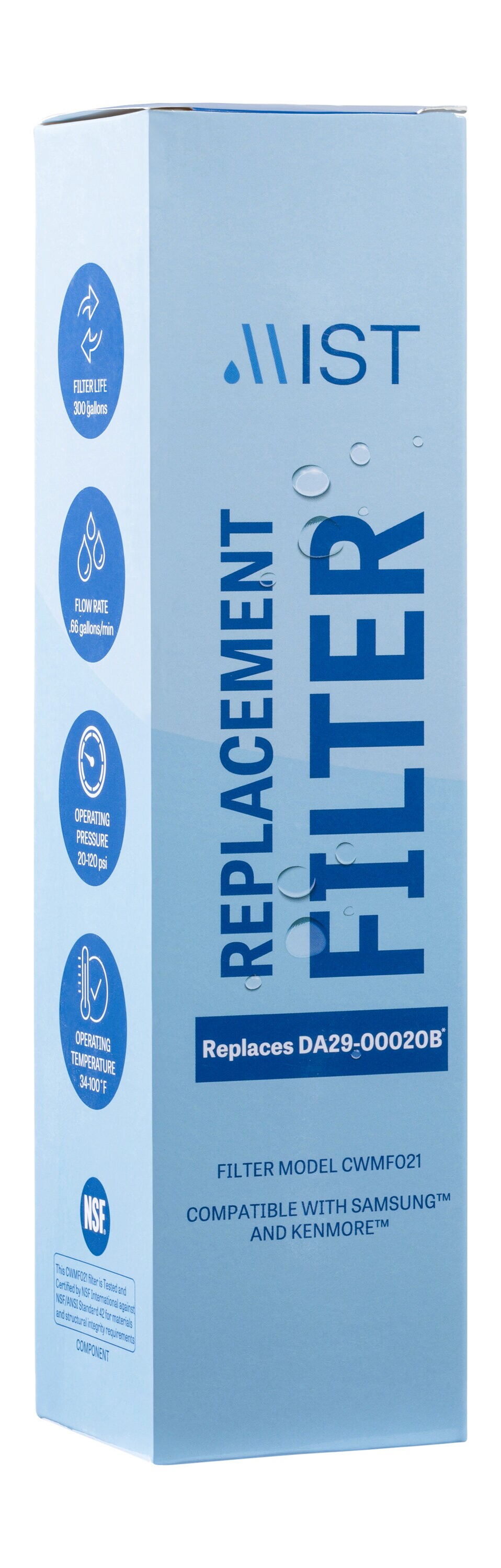 Mist 6-Month Twist-in Refrigerator Water Filter DA29-00020B at Lowes.com