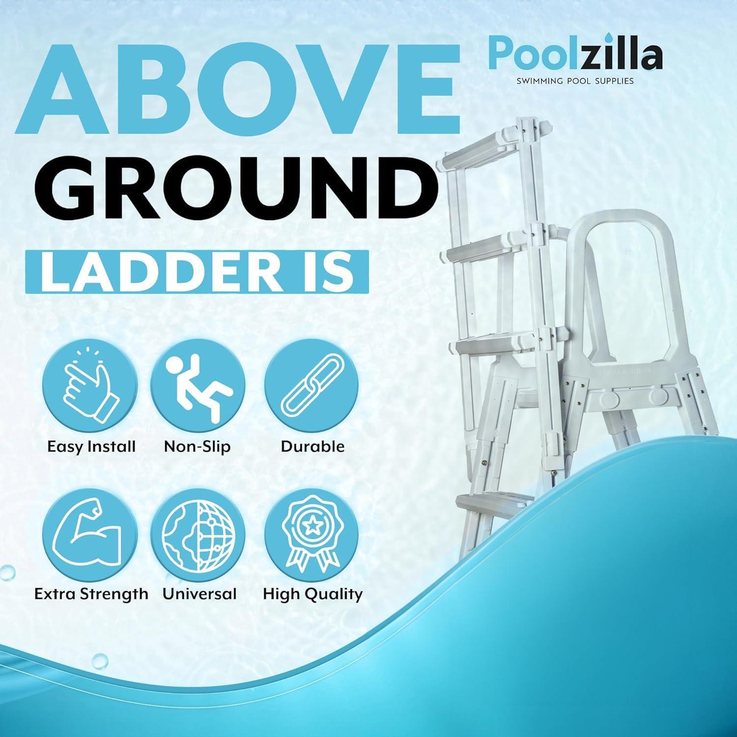 Poolzilla 04-01-006 Above-Ground-Pool-Lad-Steps - View #6