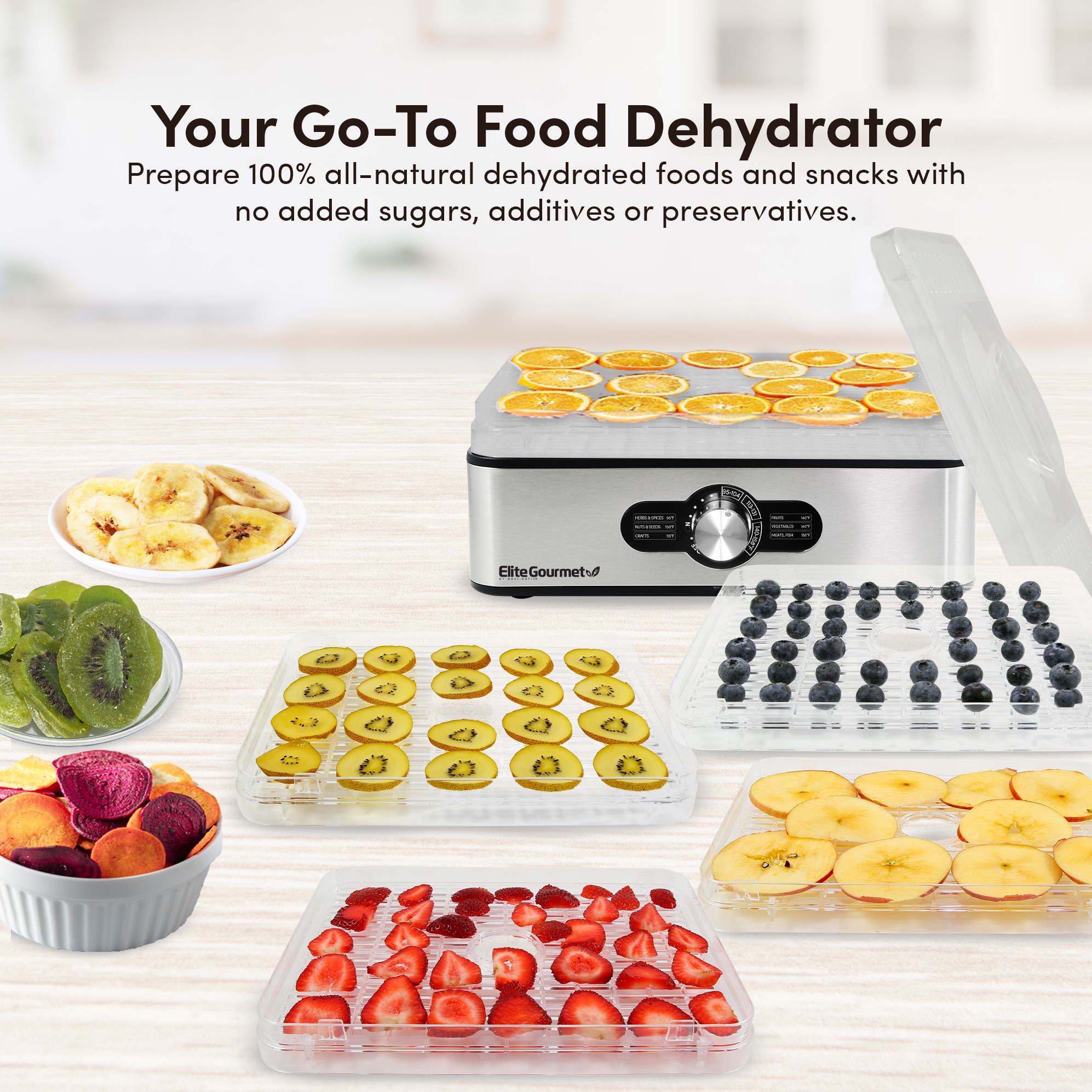 Koolatron 5 Tray Food Dehydrator & Reviews