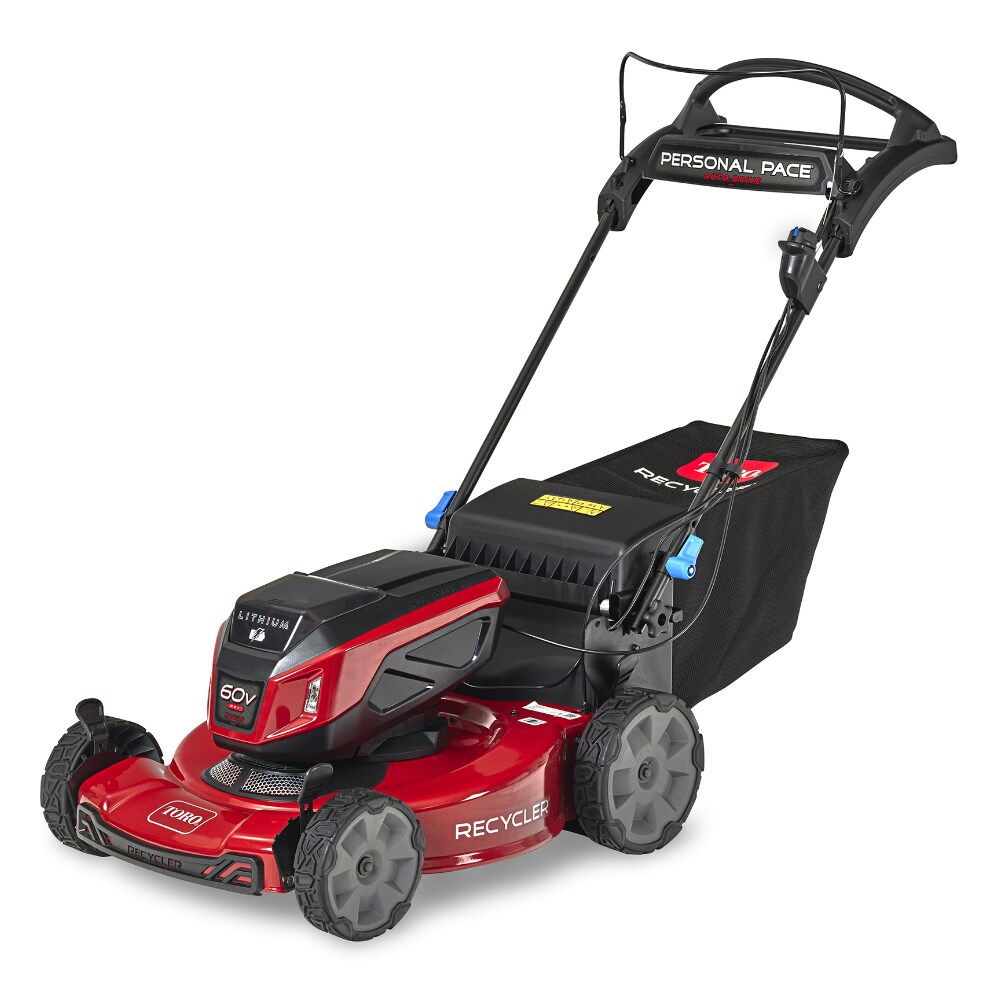 Toro Recycler 60-volt Max 22-in Cordless Self-propelled Lawn Mower 8 Ah (1-Battery and Charger Included)