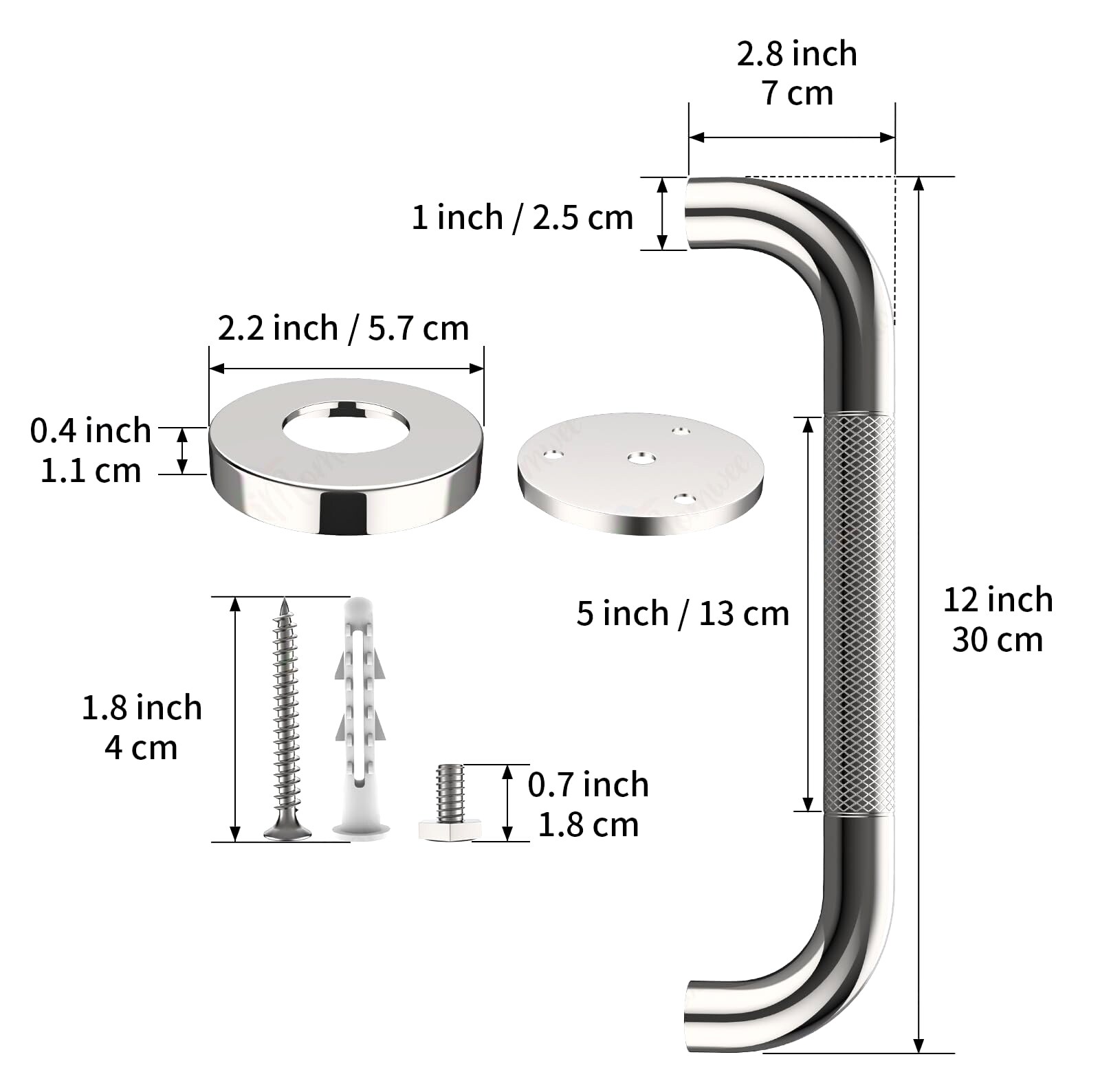 Misopily LMS0111G16 Grab-Bars - View #2