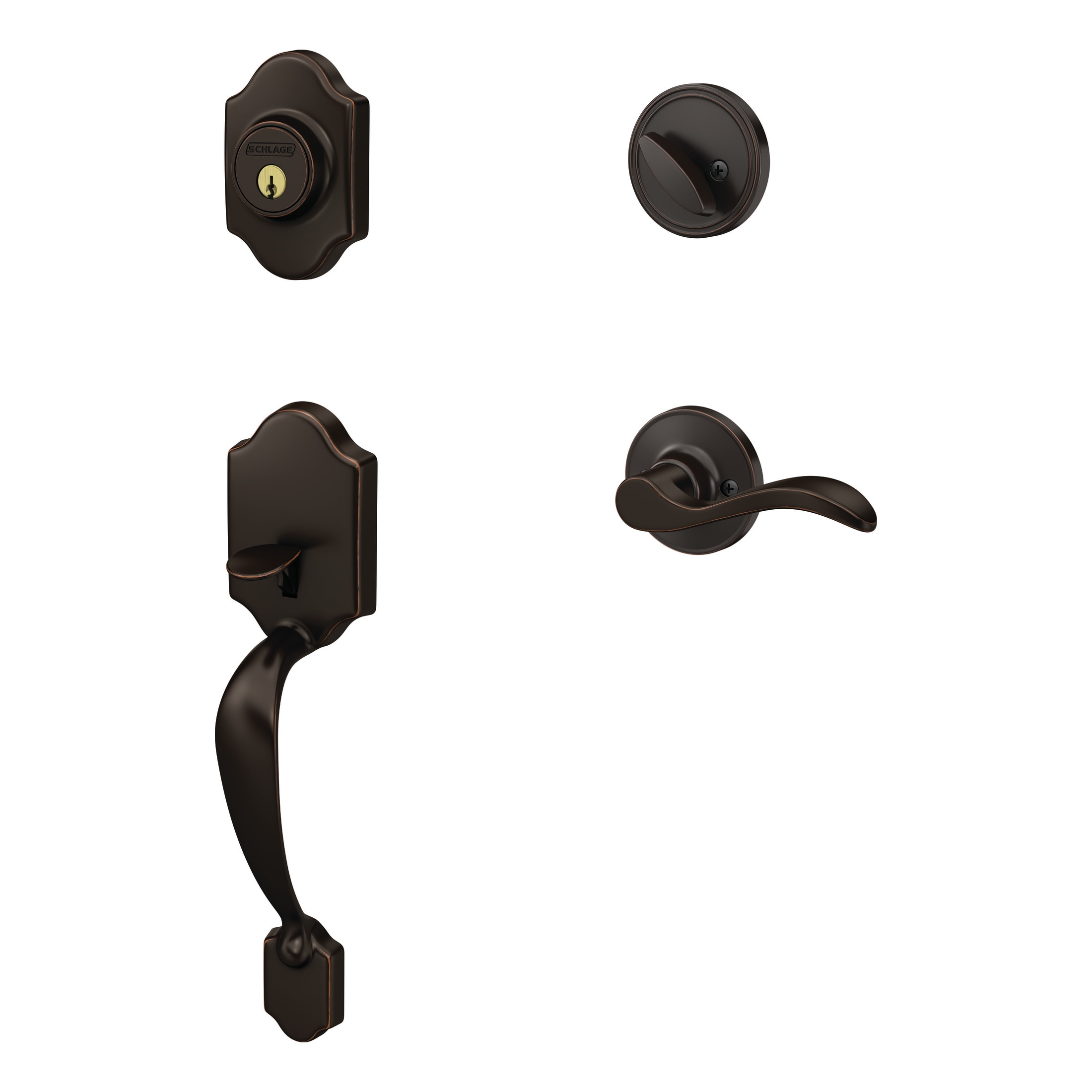 Home Front by Schlage UH60 G NBT 716 KEN handlesets - View #4