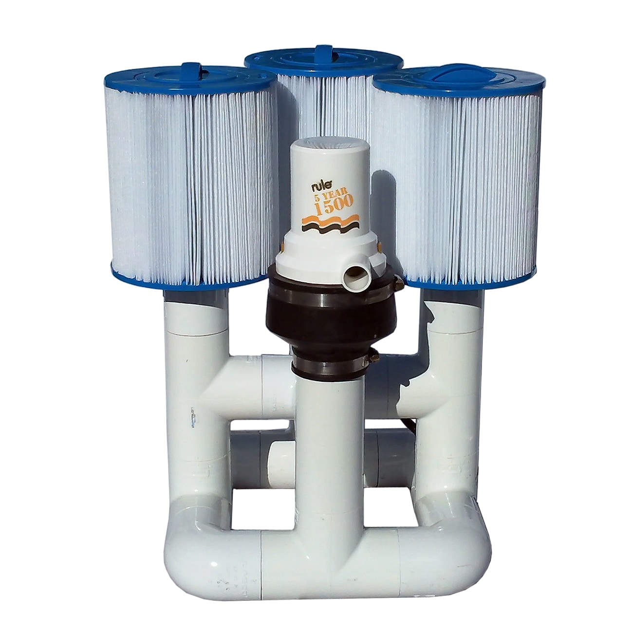 Natural Current NCBF15KOPBF Bottom Feeder Open Power 15K Solar 0.16 Pool Pump