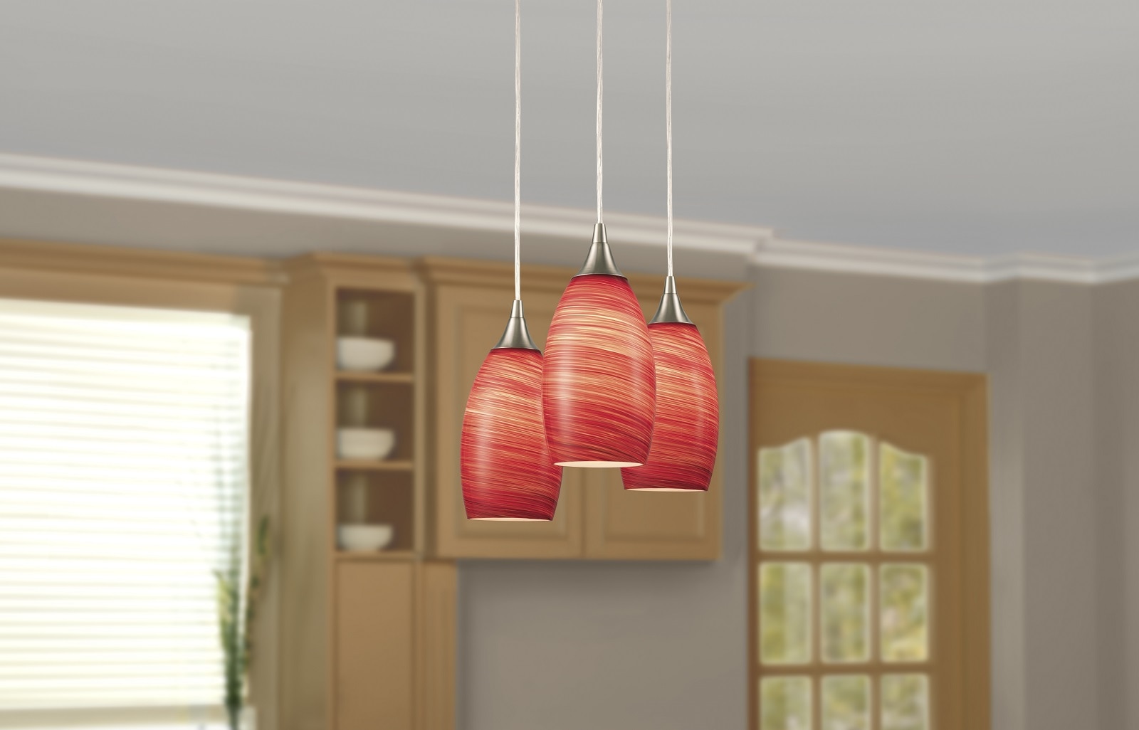 Style Selections CPR-48BNK Pendant-Lights - View #5