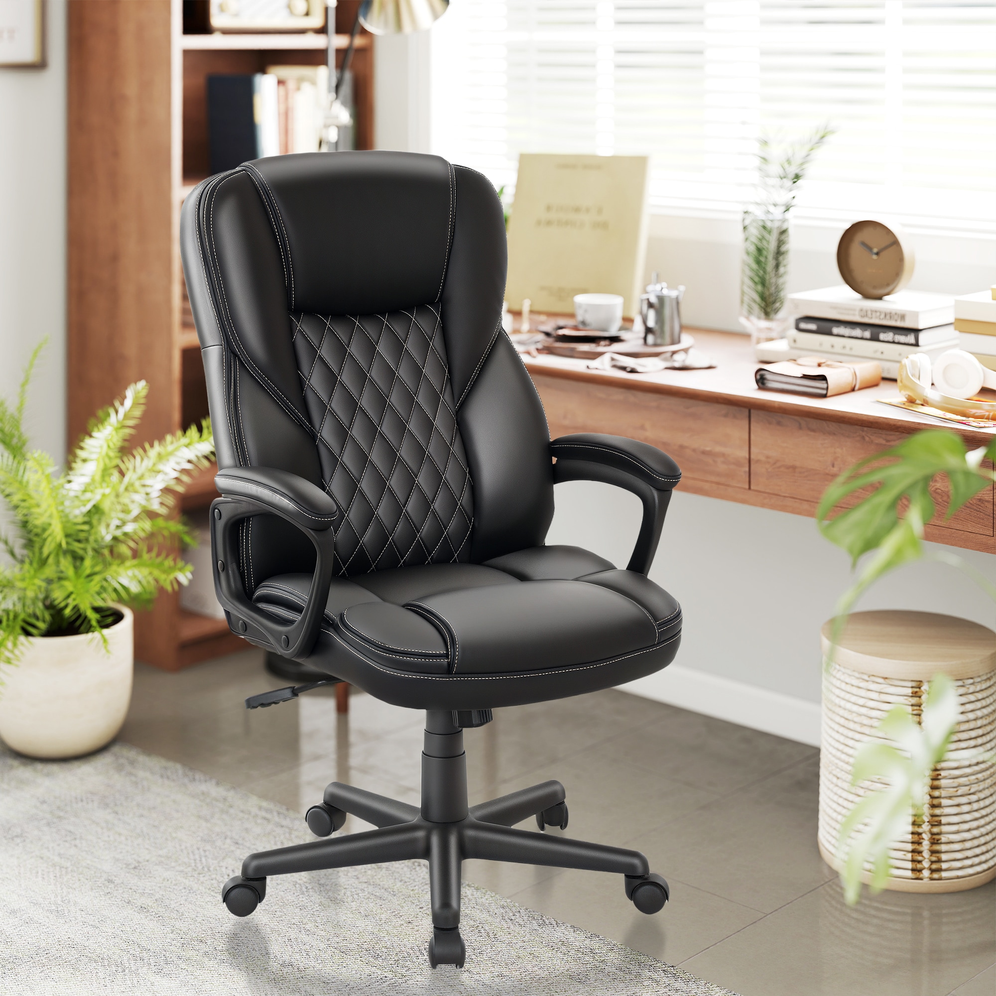 HomCom 921-807V00BK Office-Chairs - View #8