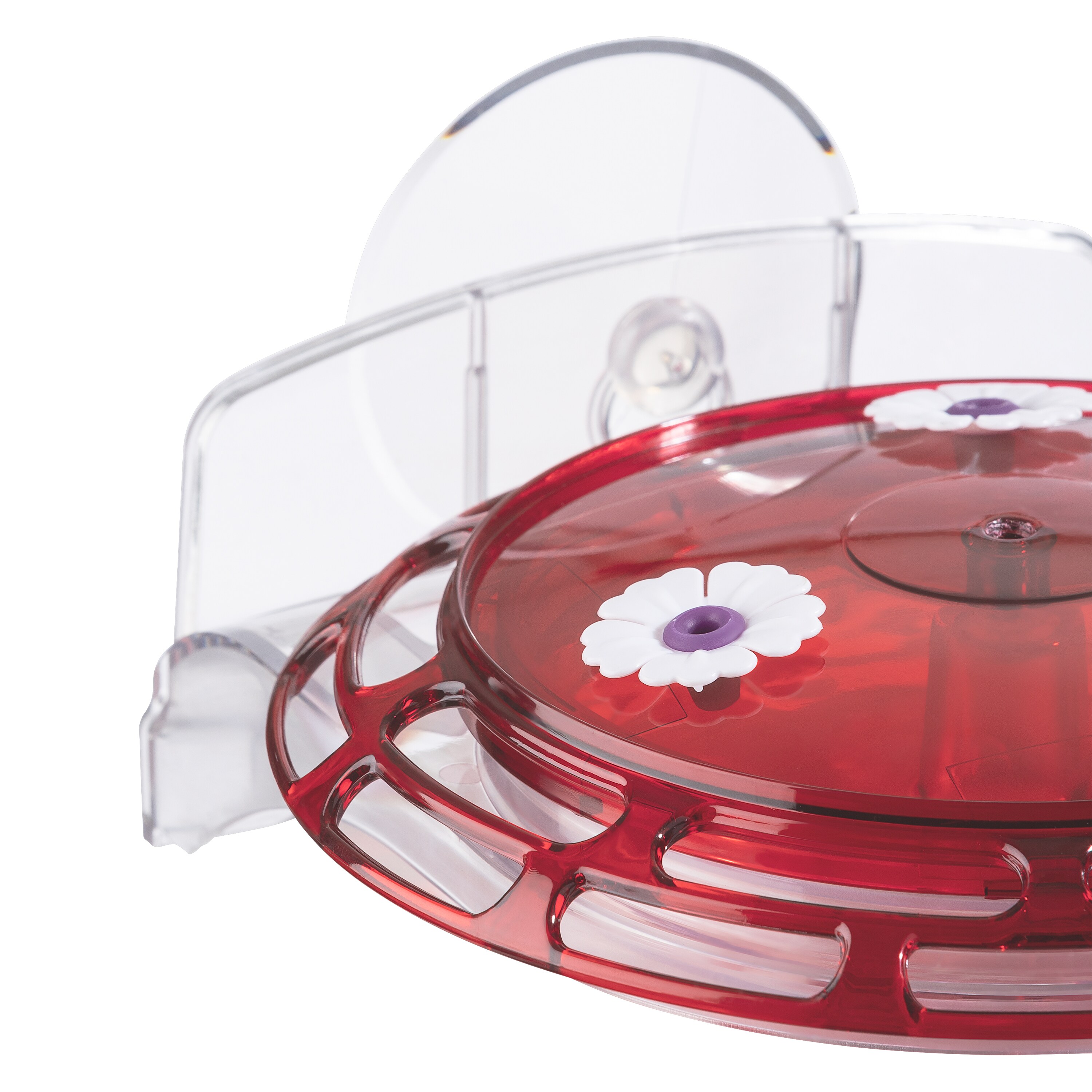 More Birds Plastic Hanging/Post-mount Hummingbird Hummingbird feeder - 6-oz