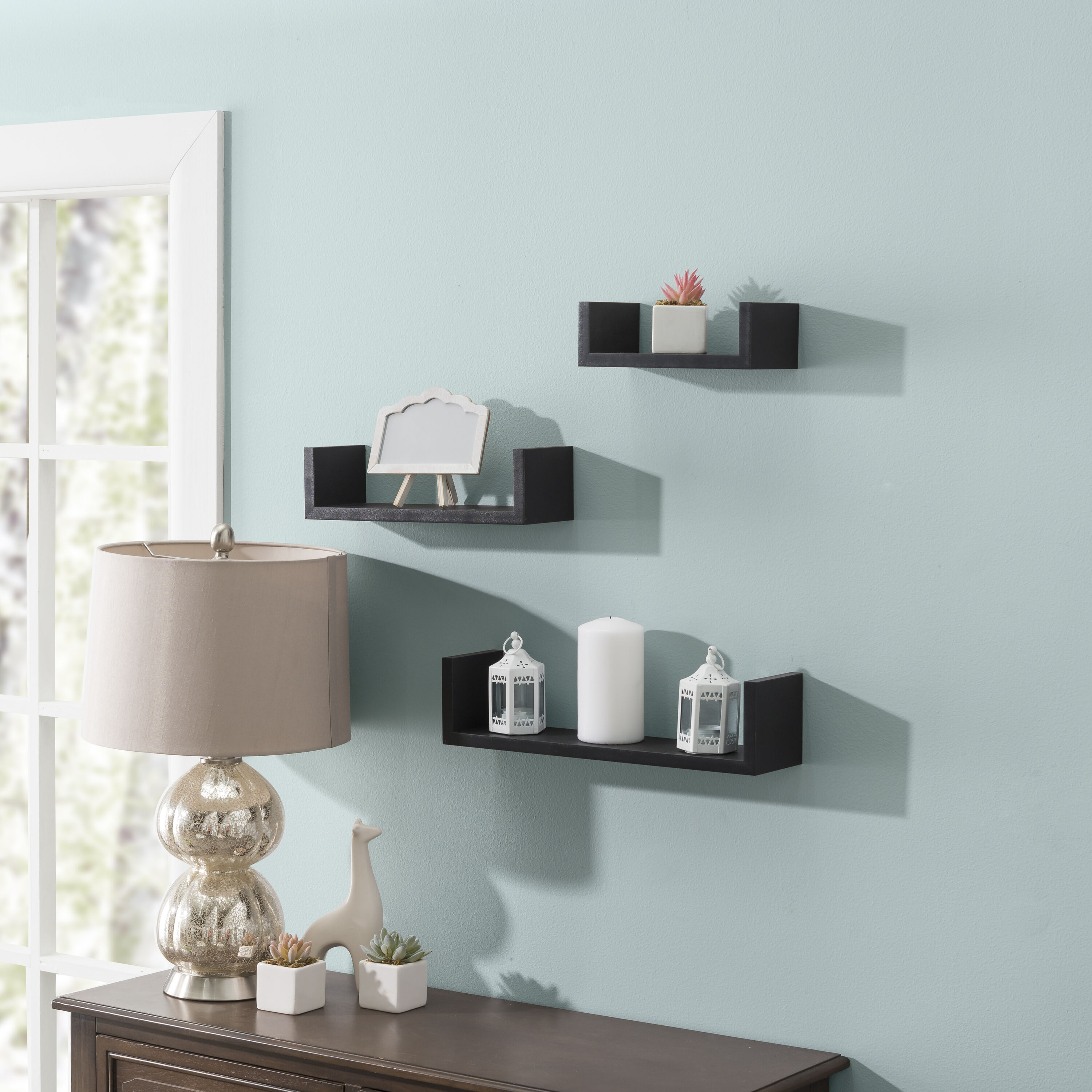 Danya B. XF11039 Wall-Mounted-Shelving - View #4