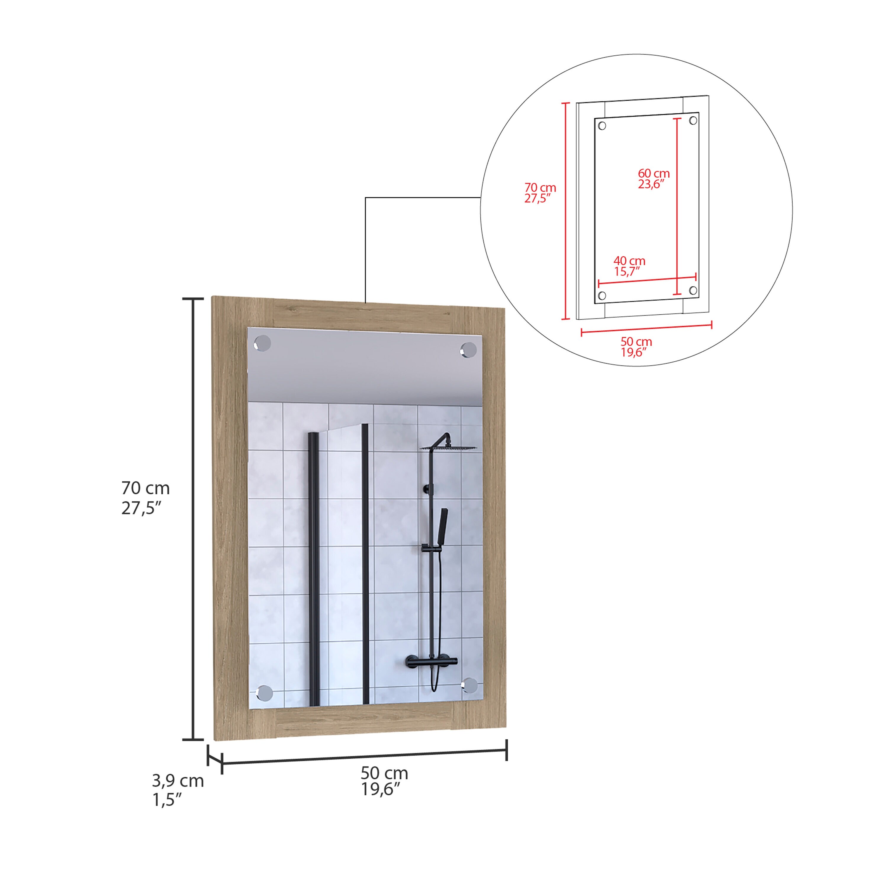 Maocao Hoom BH92005 Decor-Mirrors - View #5
