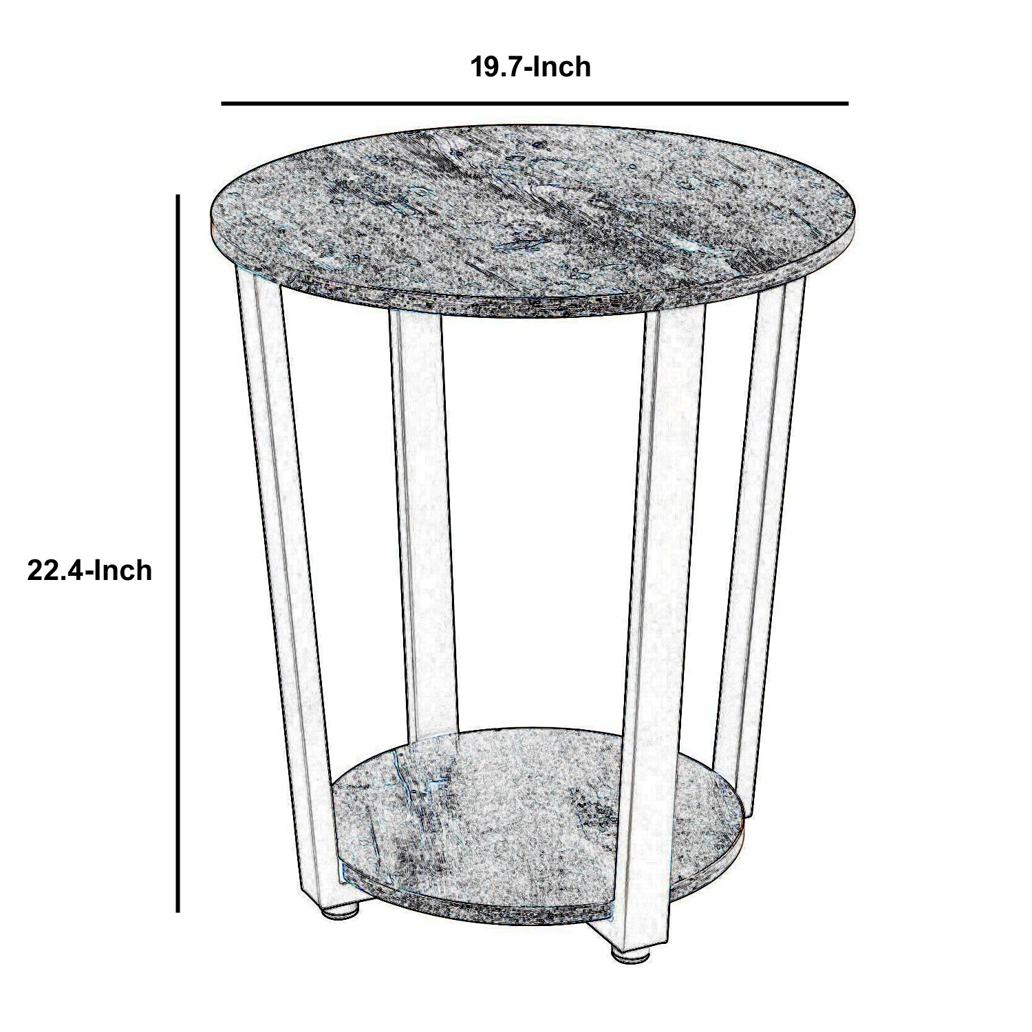 Benzara BM195860 End-Tables - View #6
