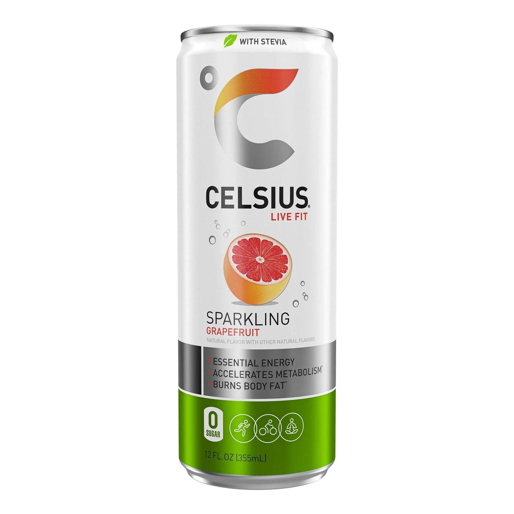 Celsius 852481007128 12 Fluid ounce(s) Sparkling Grapefruit Energy drink