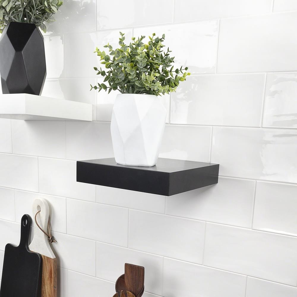 White Ceramic Tiles - 10x10 Antracit Seam