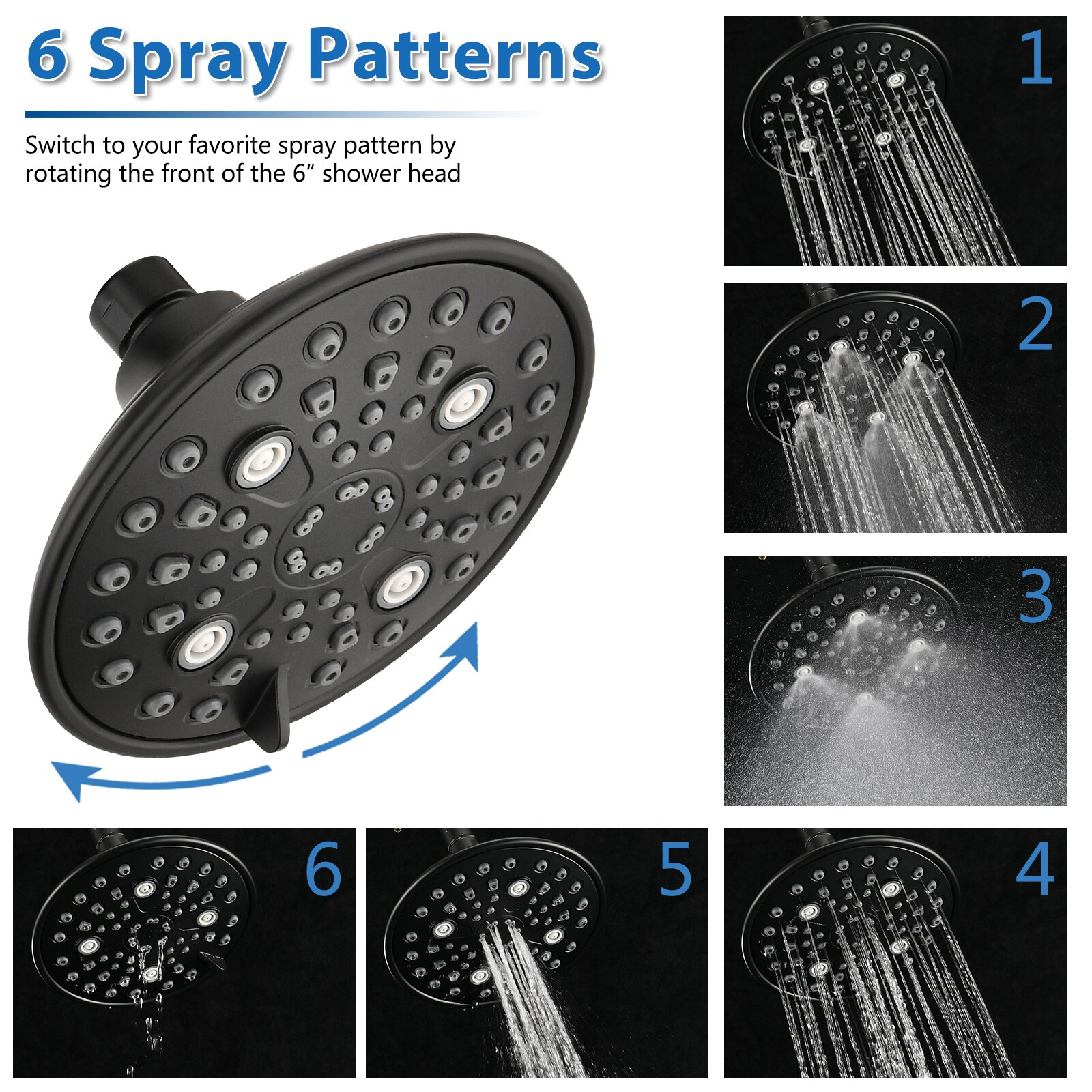 UCLIMAA UCPACK00404MB Fixed-Showerhead - View #6