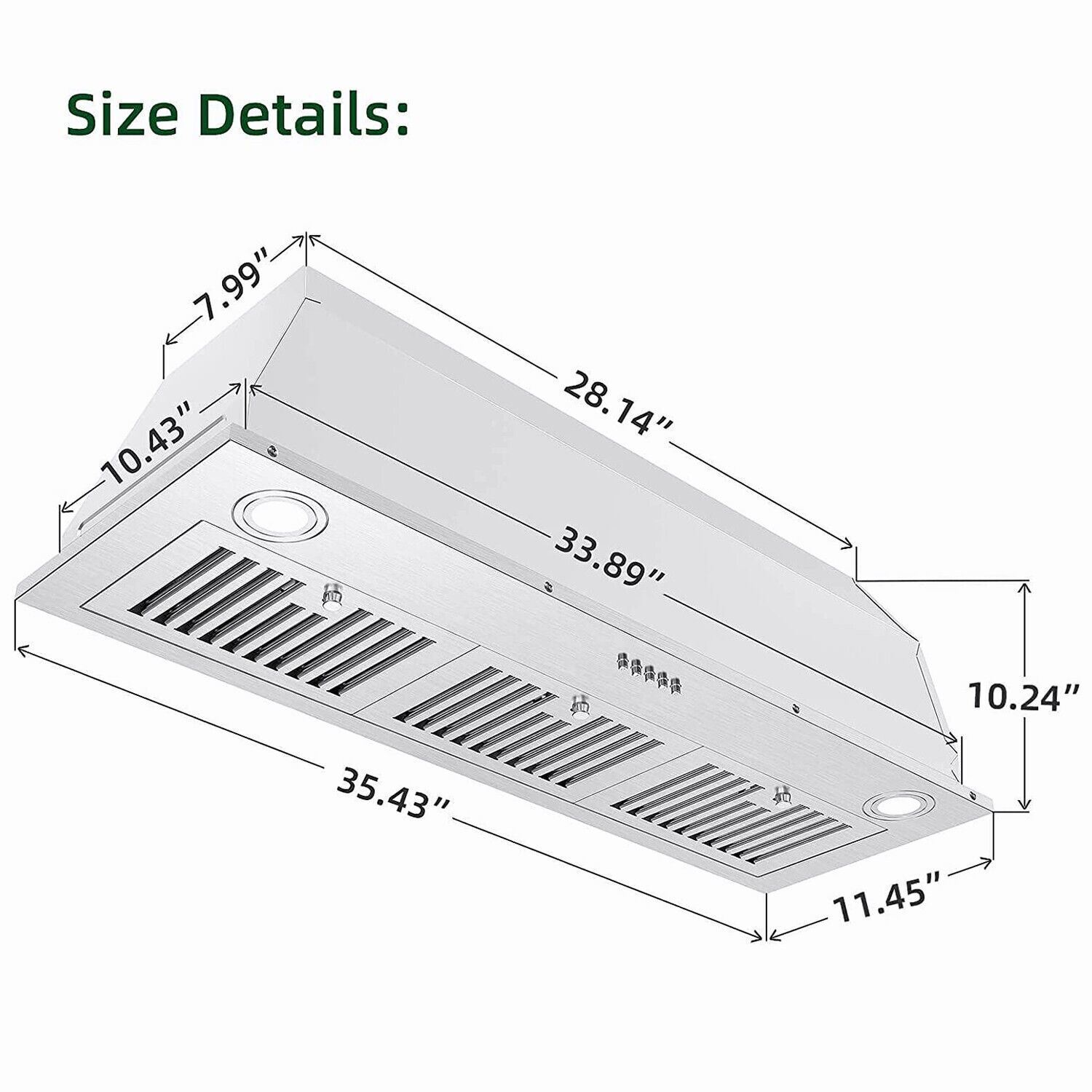 Maocao Hoom BH-23G9Y Undercabinet-Range-Hoods - View #4