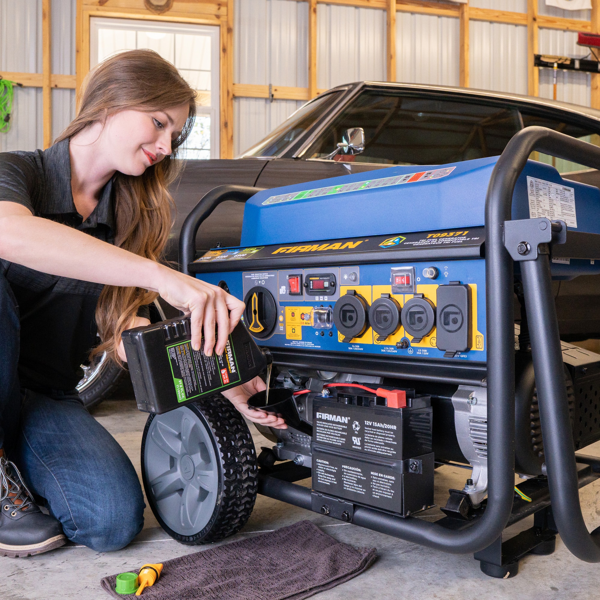 Firman T09371 Portable-Generators - View #3