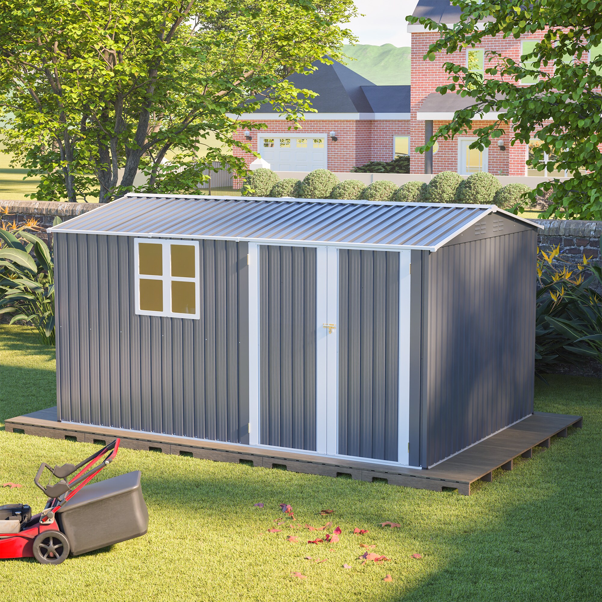 GDFStudio 357273 Metal-Storage-Buildings-Sheds - View #11