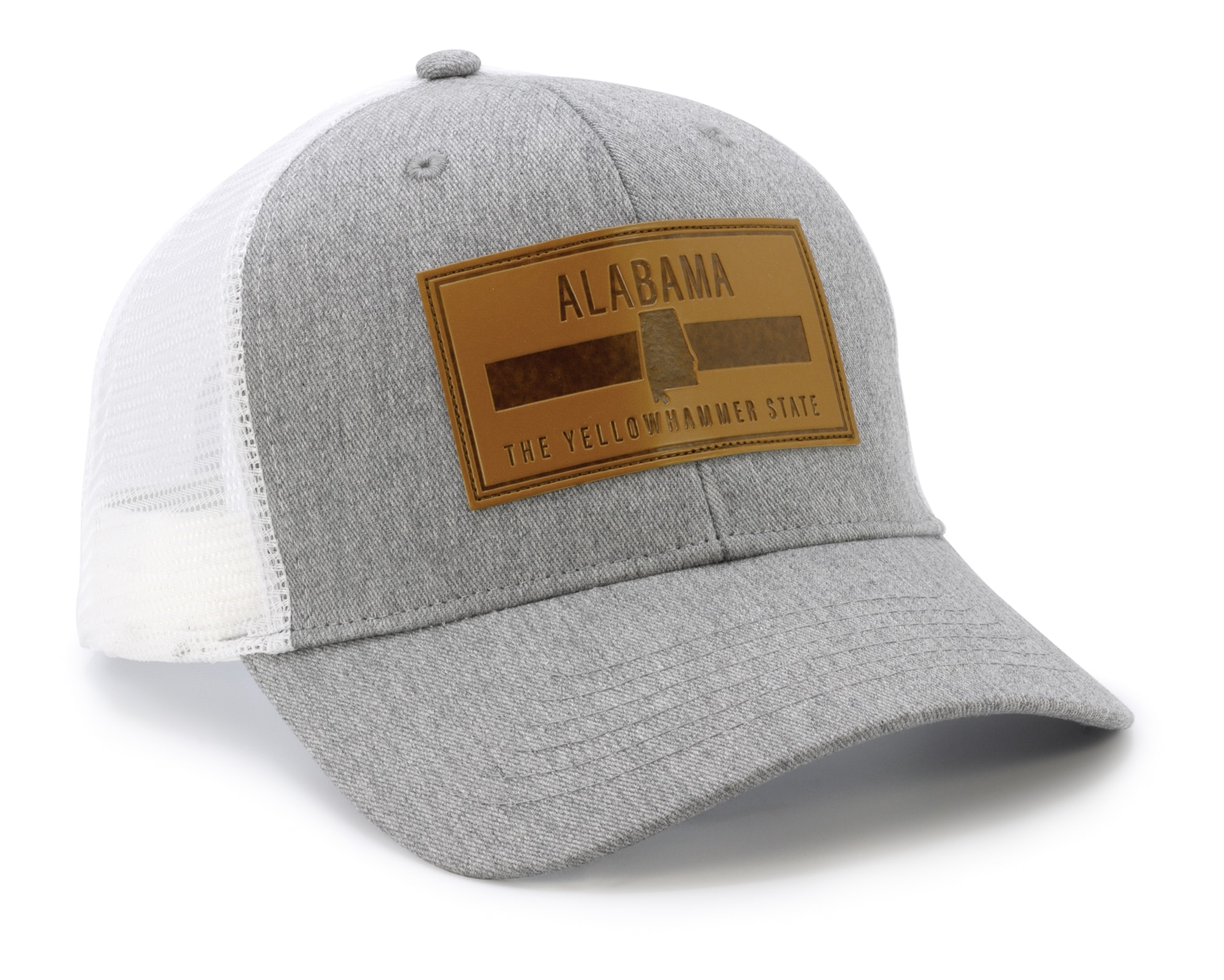 Infinity Brands LOW-170-AL Men's Heathered Gray/White 70/30 cotton/poly Baseball cap
