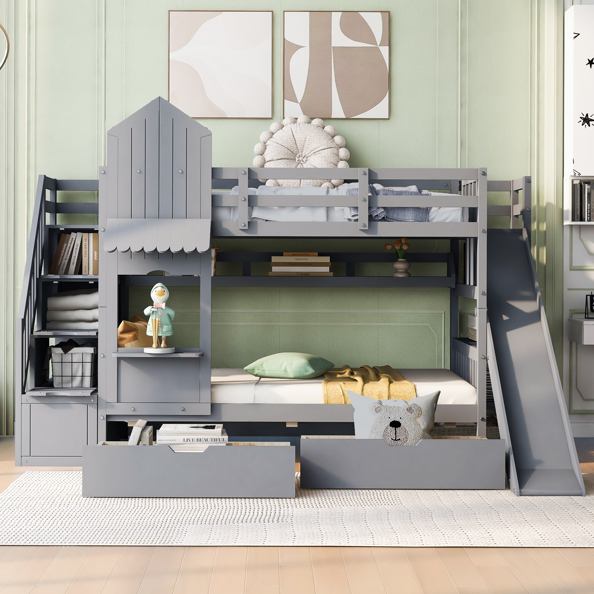 ModernLuxe LT000559AAE-1 Bunk-Beds - View #15