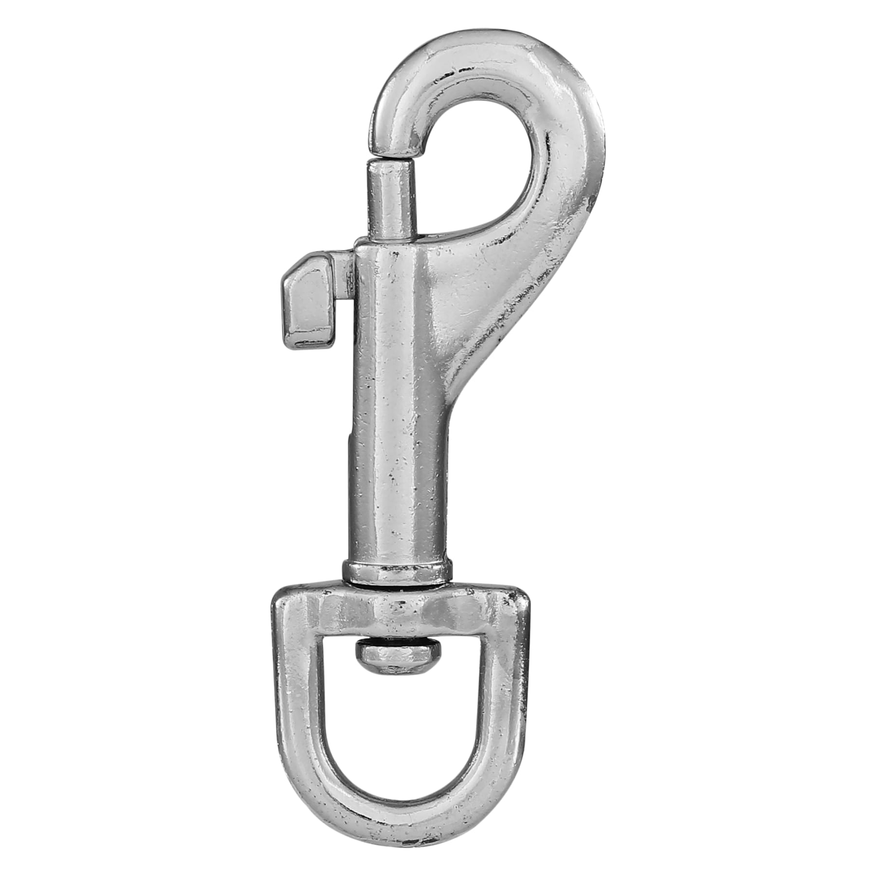 National Hardware N100-307- 3/8-in x 2-3/16-in Bolt Snap in Nickel in the Chain  Accessories department at