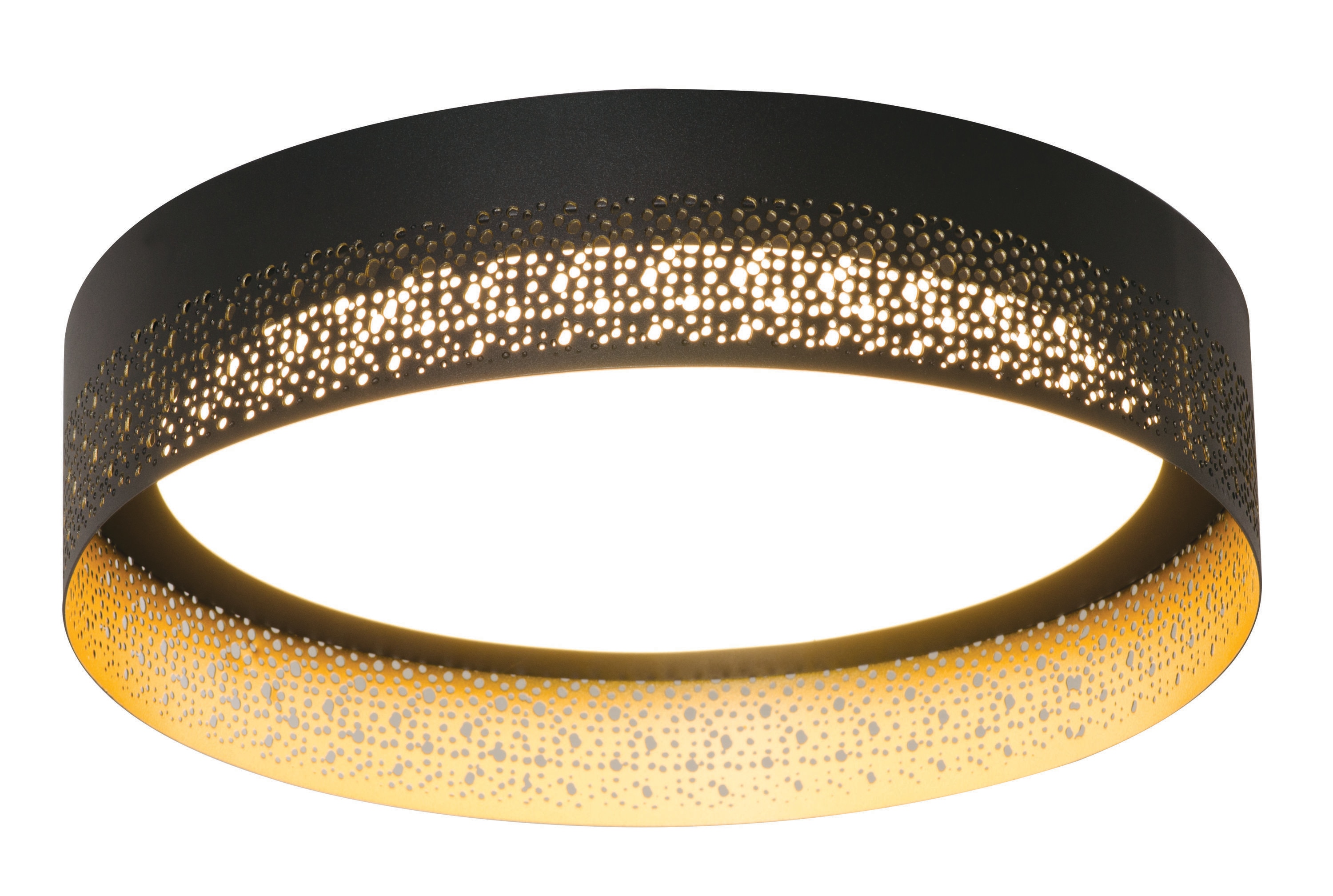 AFX ASHF1214L30D1BK Ash 1 -Light 12-in Multiple colors/finishes Integrated LED Flush Mount Light
