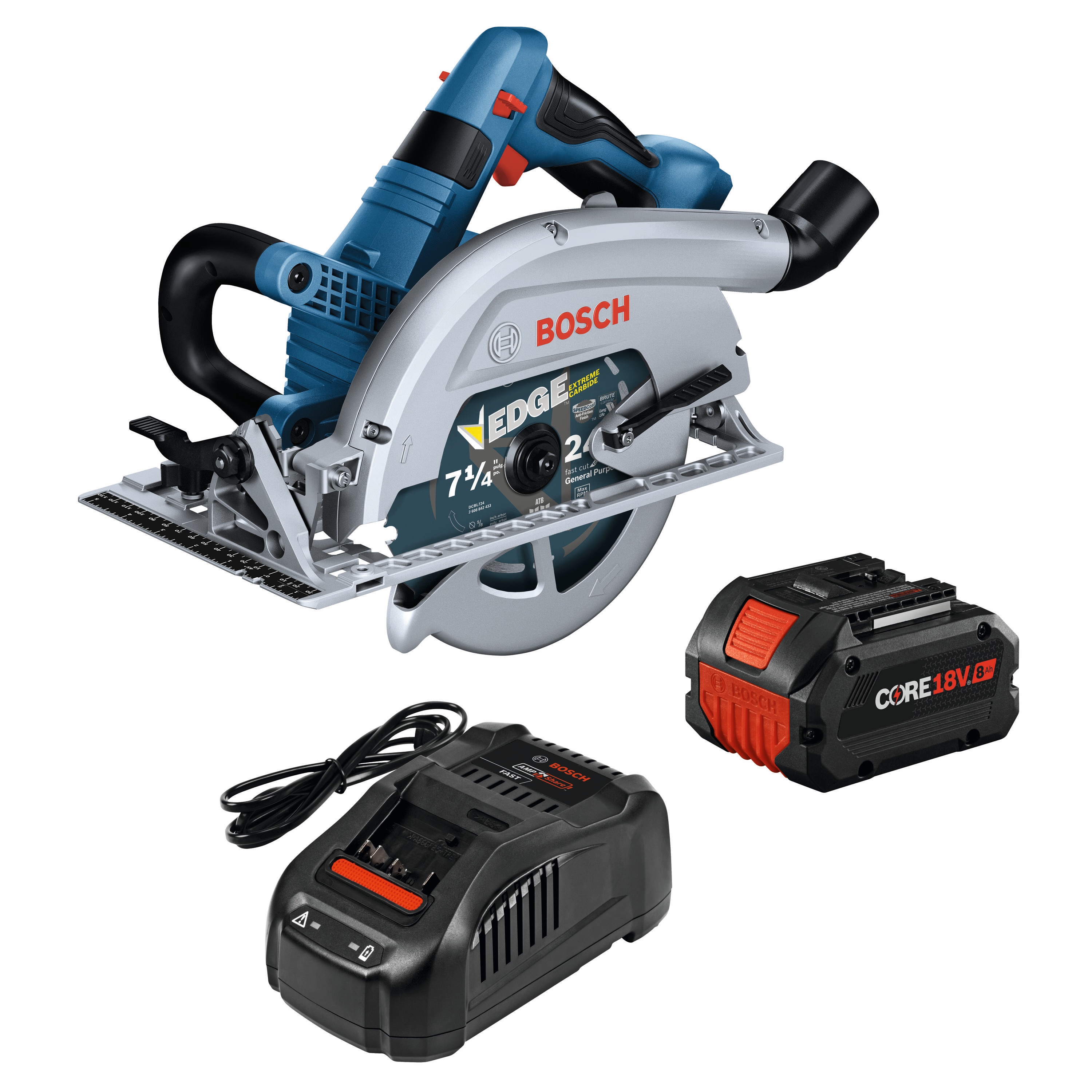 Bosch Profactor 18-volt 8-Amp 7-1/4-in Cordless Circular Saw Kit (1-Battery & Charger Included) GKS18V-26LB14 Sansujyuku sansujyuku.com