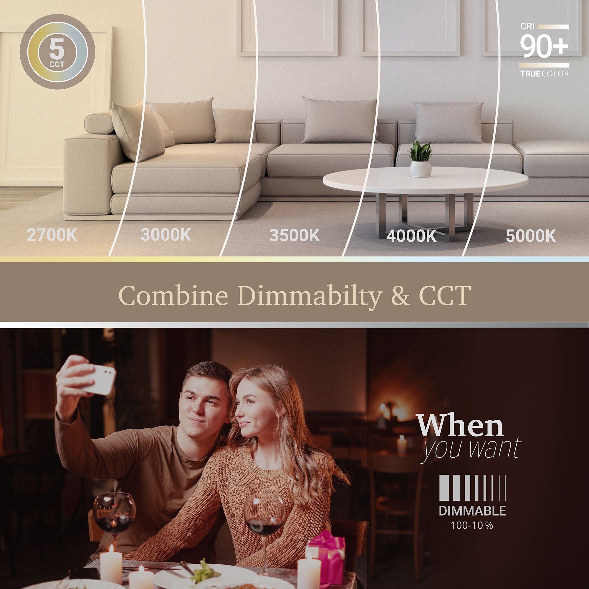 NUWATT NWPDL38W5CTFRWH12P Led-Retrofit-Downlight - View #6