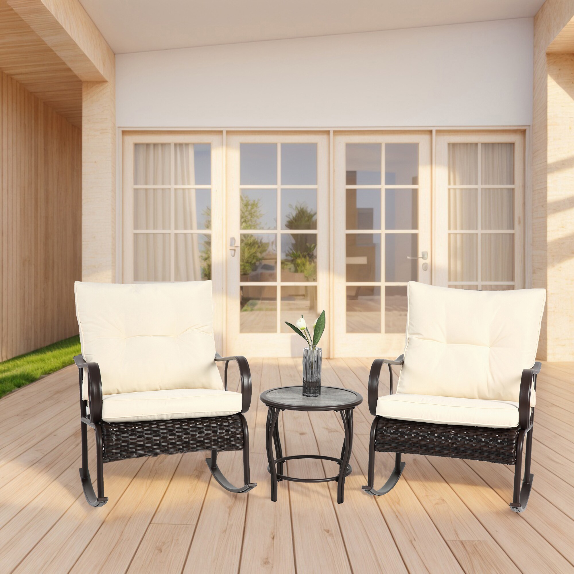 Bybafun YB0600060 Patio-Conversation-Sets - View #2