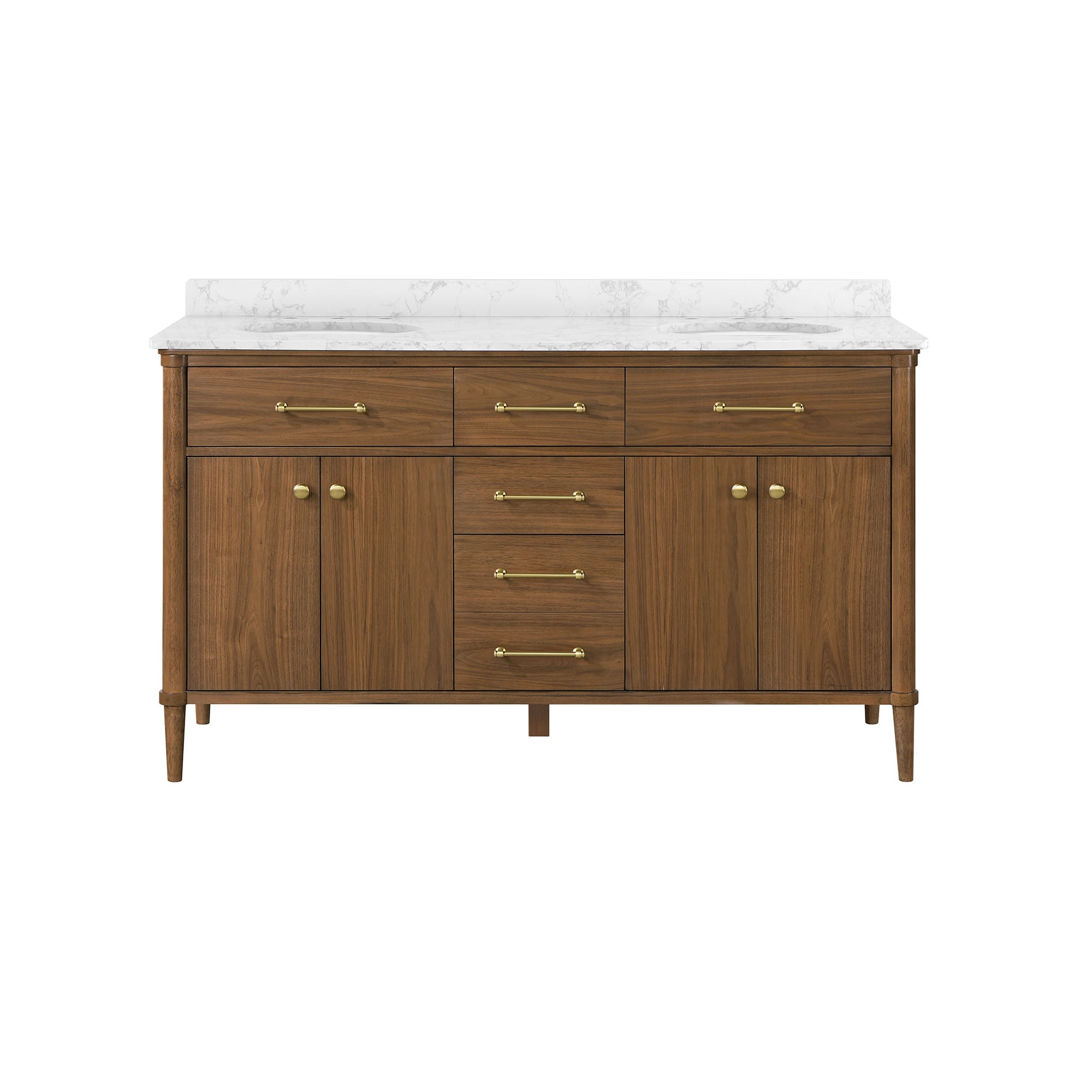 allen + roth RIAN 60WW Bath-Vanity-Combo - View #2