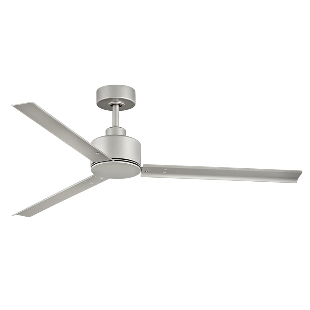 Hinkley Indy Flush 72-in Brushed Nickel Indoor/Outdoor Flush Mount Smart Ceiling Fan and Remote (3-Blade) 901072FBN-NDD Sansujyuku sansujyuku.com