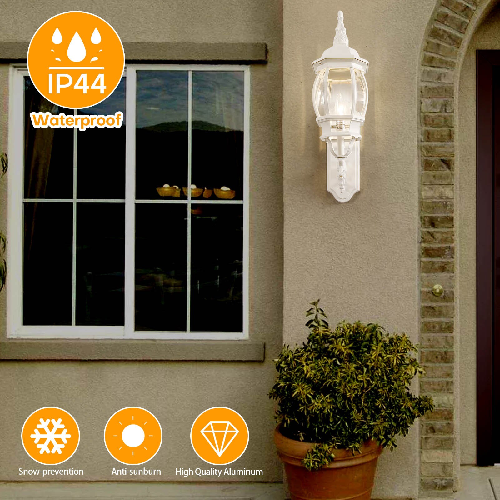 LamQee 06FTL0241AWT Outdoor-Wall-Lighting - View #9