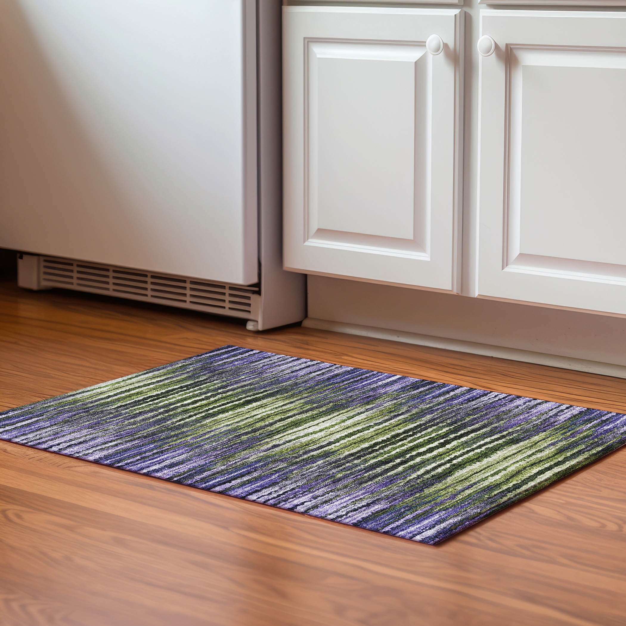 Addison Rugs AMF604PP20X30 Mayfield AMF604PP 2 x 3 (ft) Loomed Polyester Purple Rectangular Indoor Geometric Machine washable Area rug