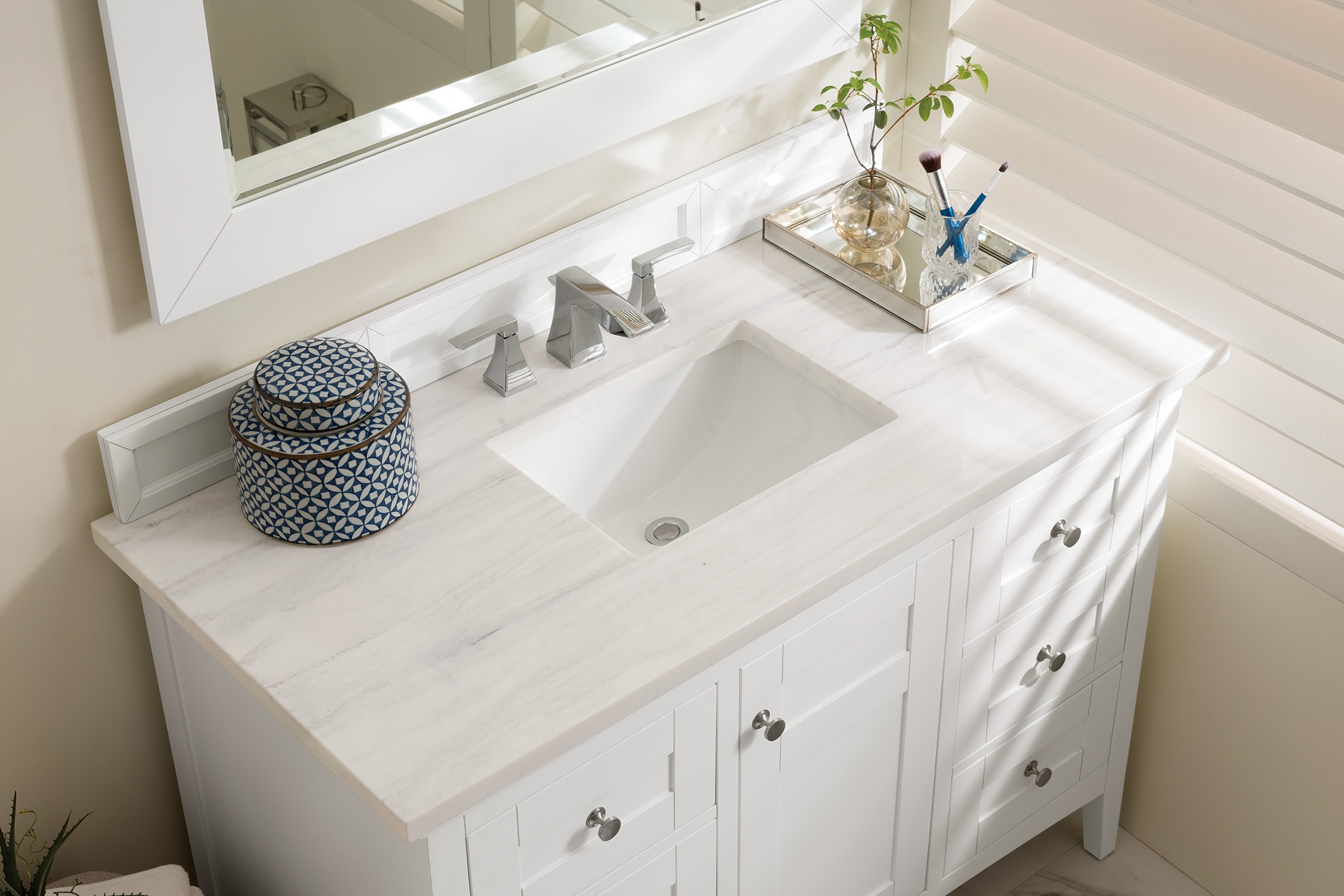 James Martin Vanities 527-V48-BW-3AF Bath-Vanity-Combo - View #4