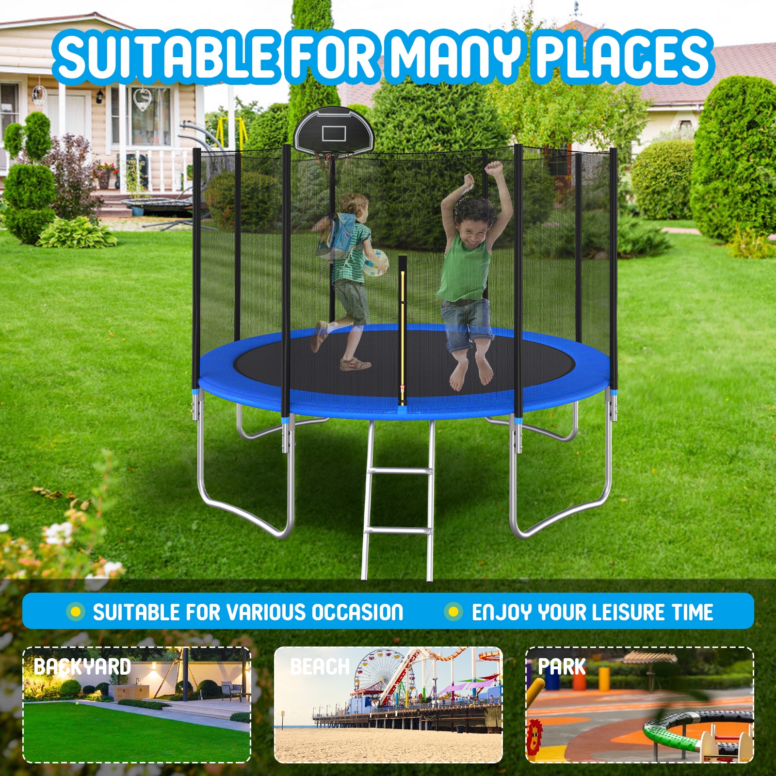 Damerin TRAA31 trampolines - View #3