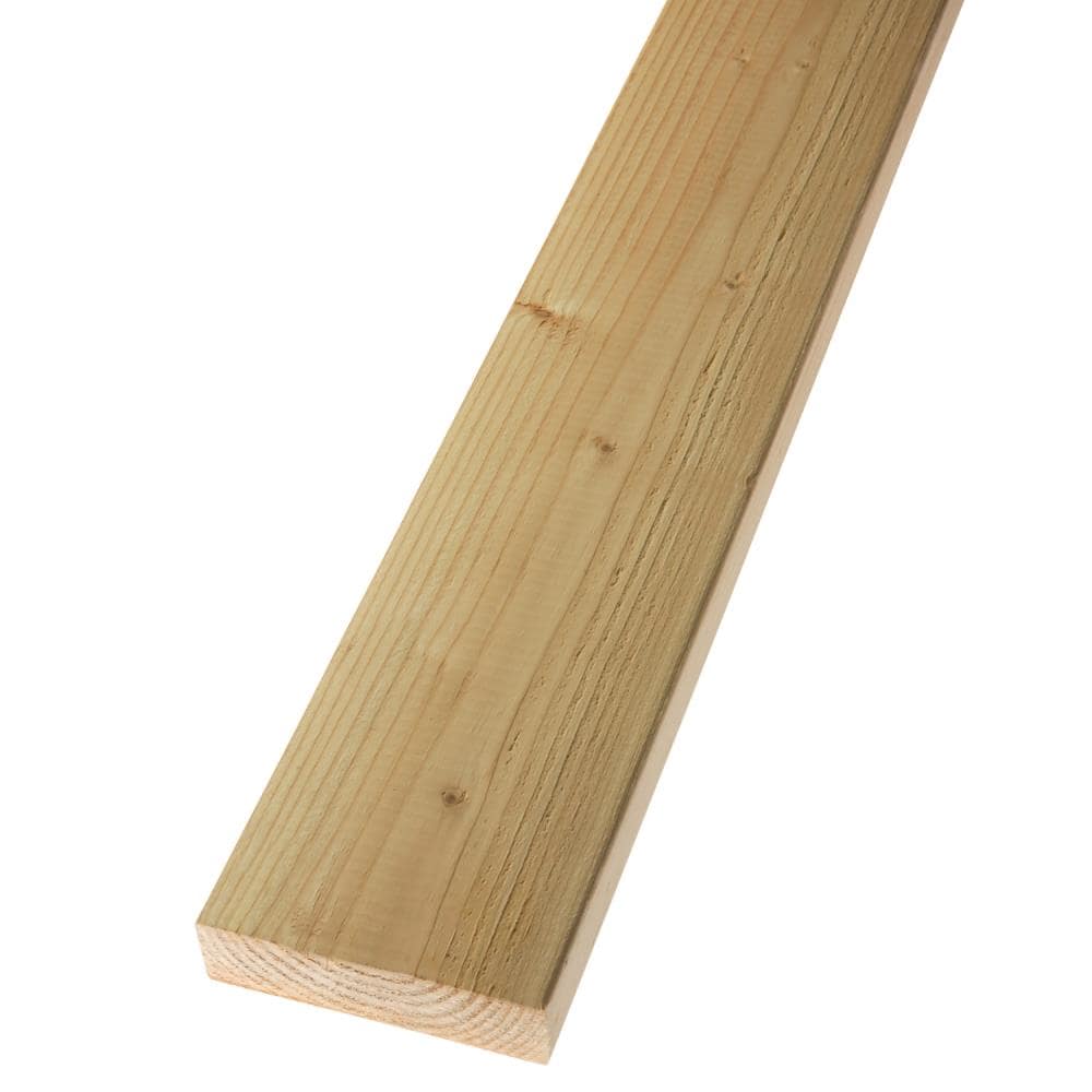  90087 2-in x 6-in x 20-ft #2 BTR Spruce Pine Fir Kiln-Dried Lumber