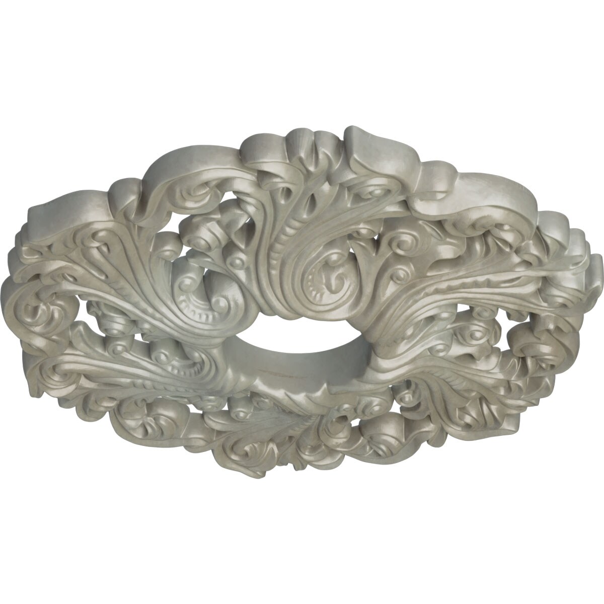 Ekena Millwork CM19ORFLS Ceiling-Medallions - View #2