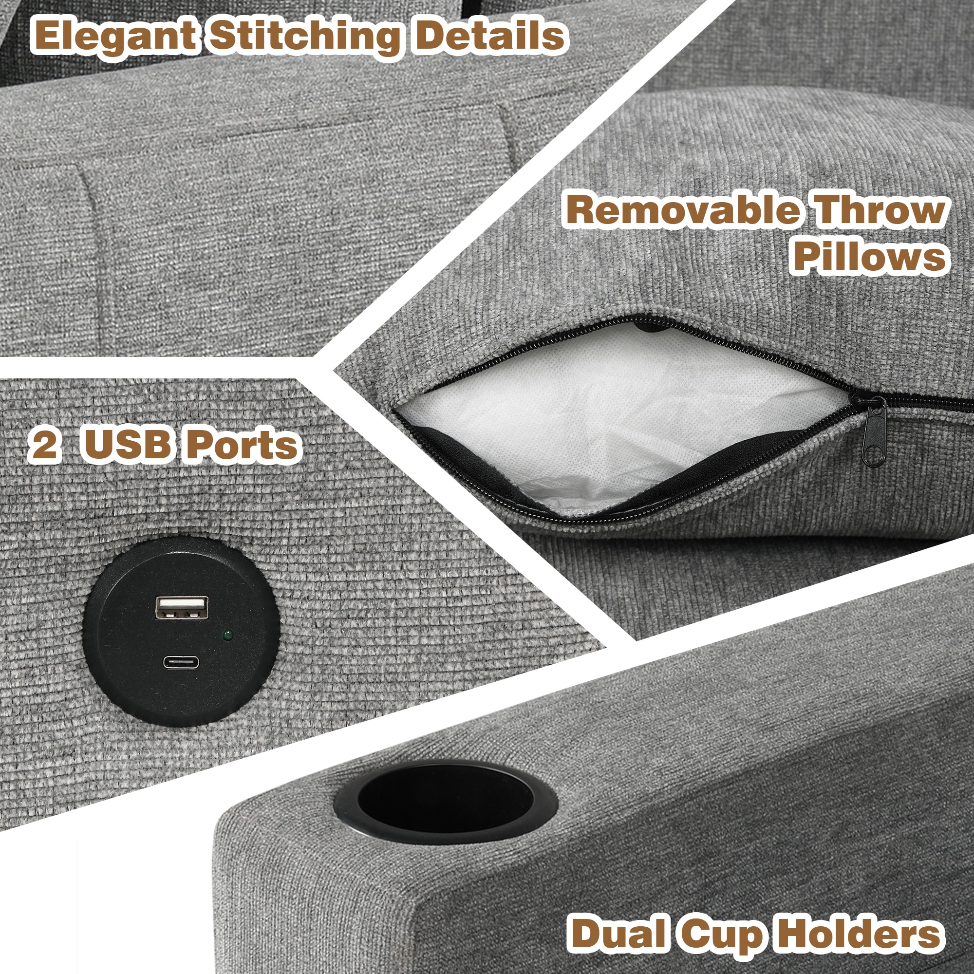 ModernLuxe N719S001930E Sofas-Loveseats - View #5